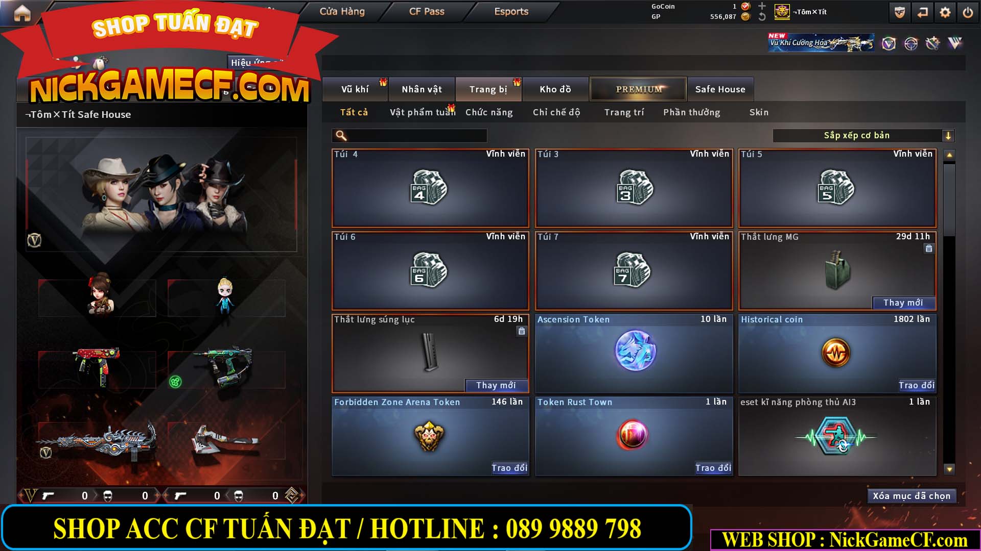 MÃ CF14919 - GIÁ : 5M5 - CHIẾN ZOM SIÊU XINH - 26 VIP - VIP6