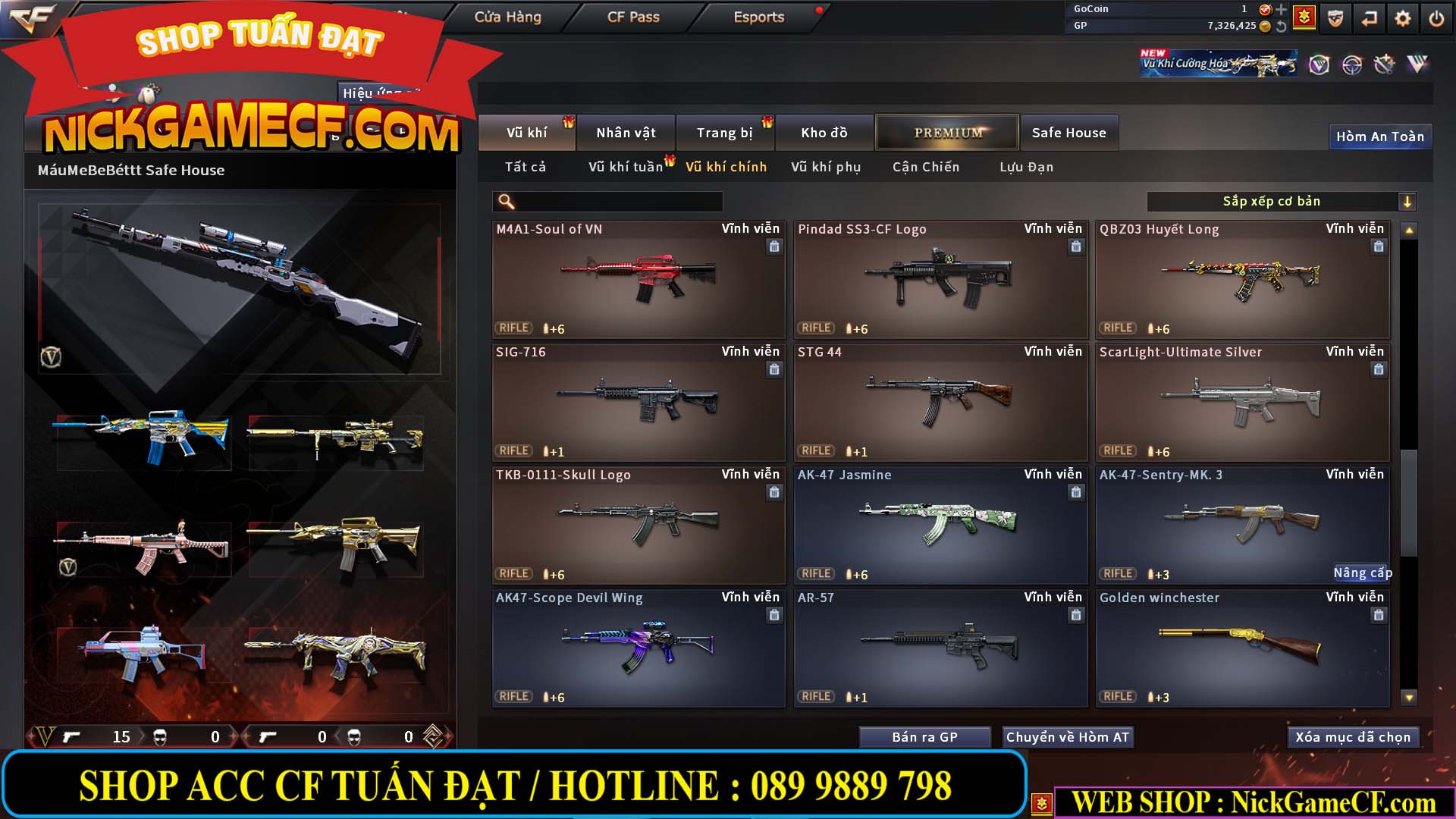 MÃ CF14927 - GIÁ : 2750K - CHIẾN C4 SIÊU XINH - VIP5