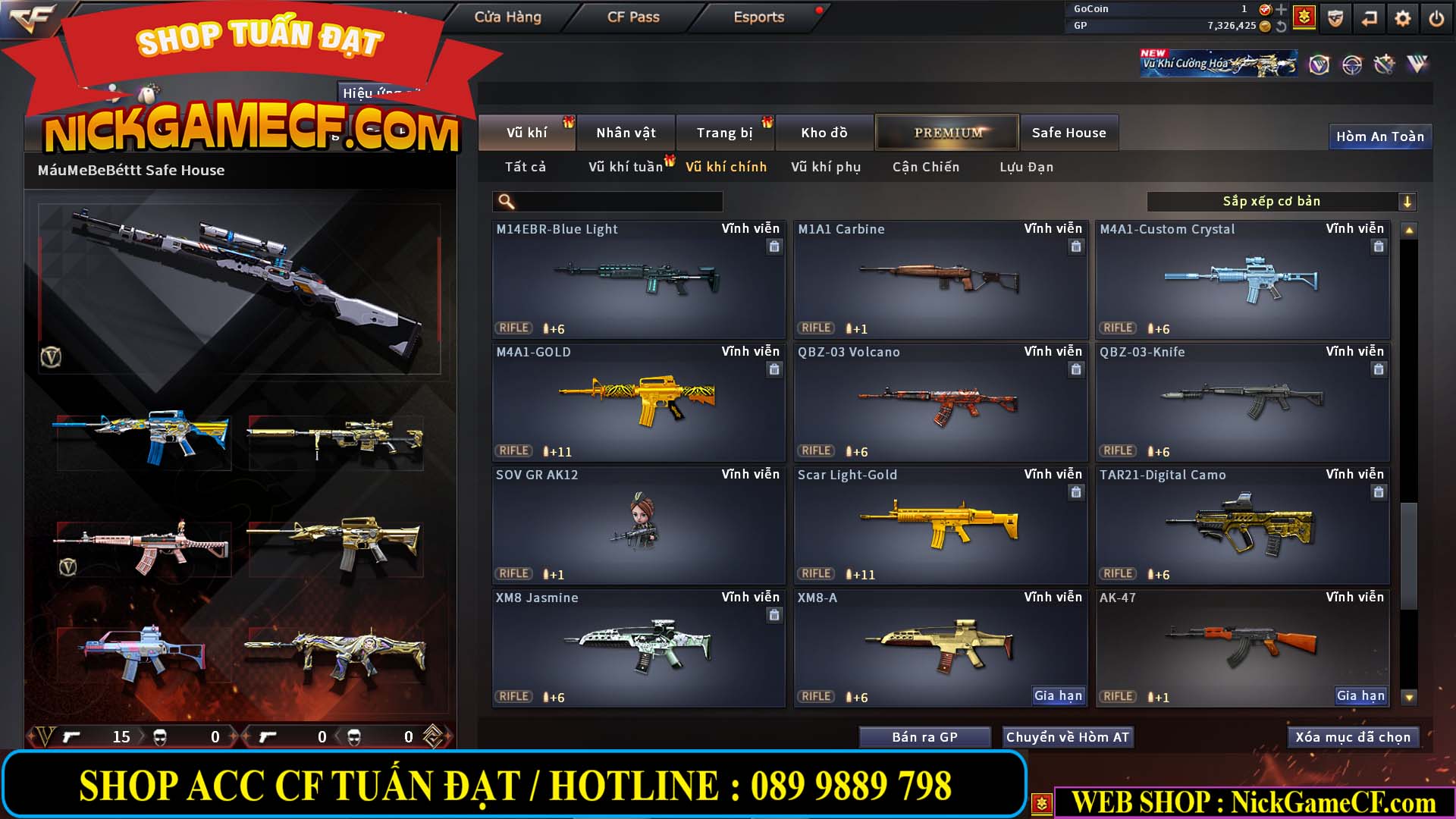 MÃ CF14927 - GIÁ : 2750K - CHIẾN C4 SIÊU XINH - VIP5