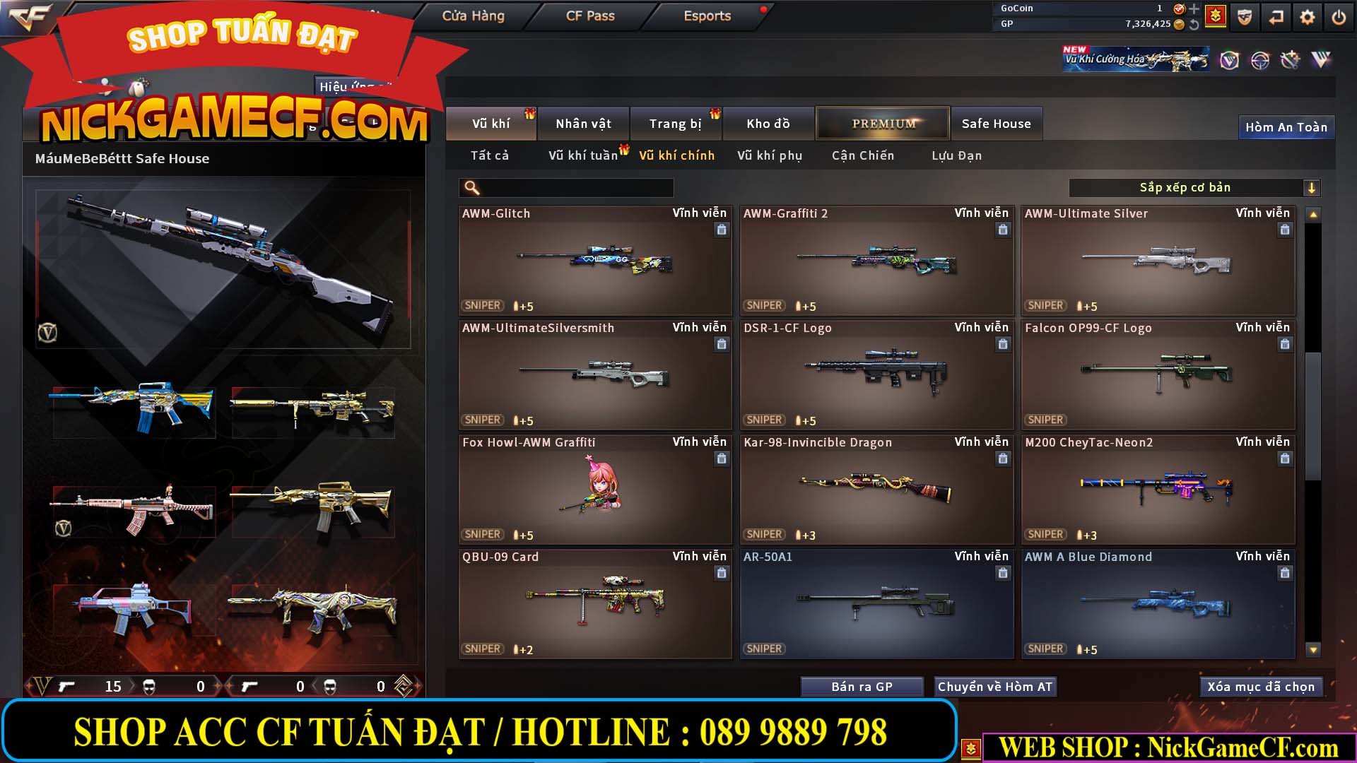 MÃ CF14927 - GIÁ : 2750K - CHIẾN C4 SIÊU XINH - VIP5