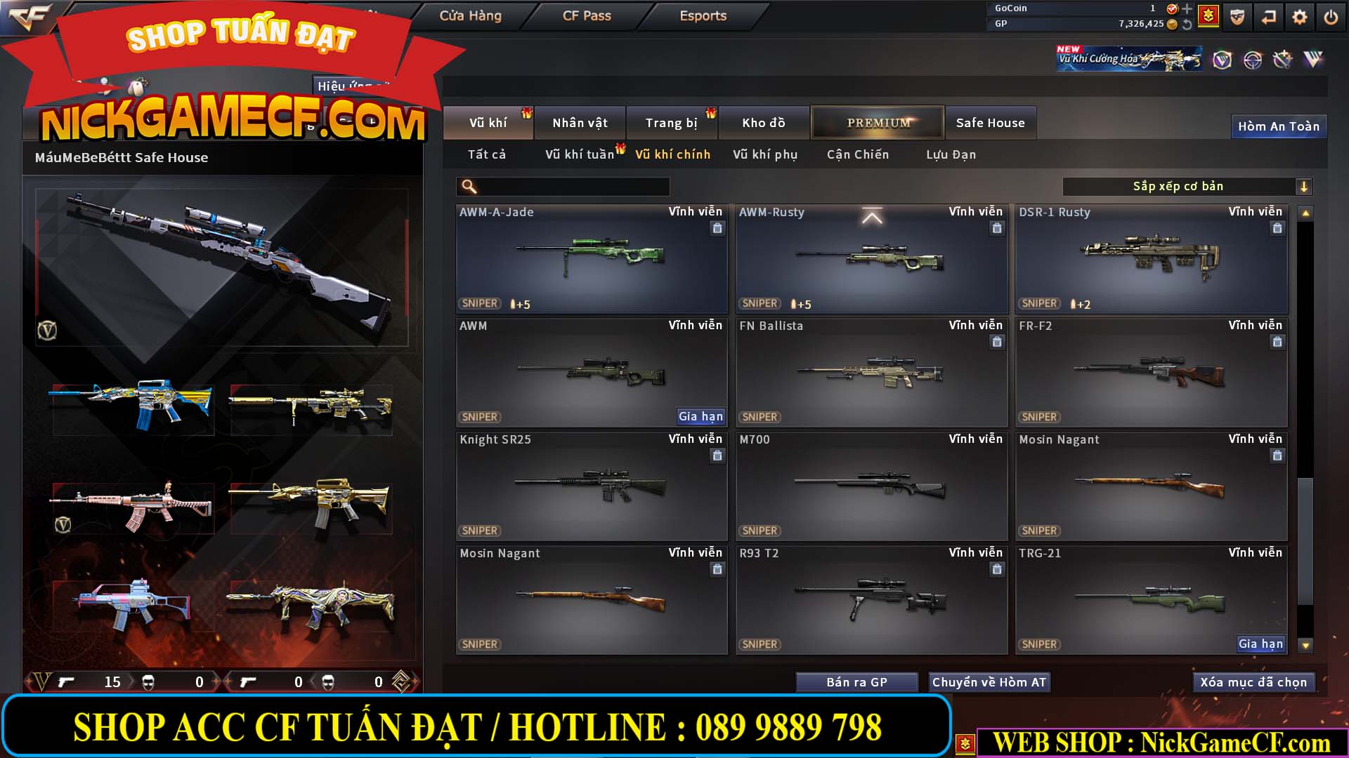 MÃ CF14927 - GIÁ : 2750K - CHIẾN C4 SIÊU XINH - VIP5