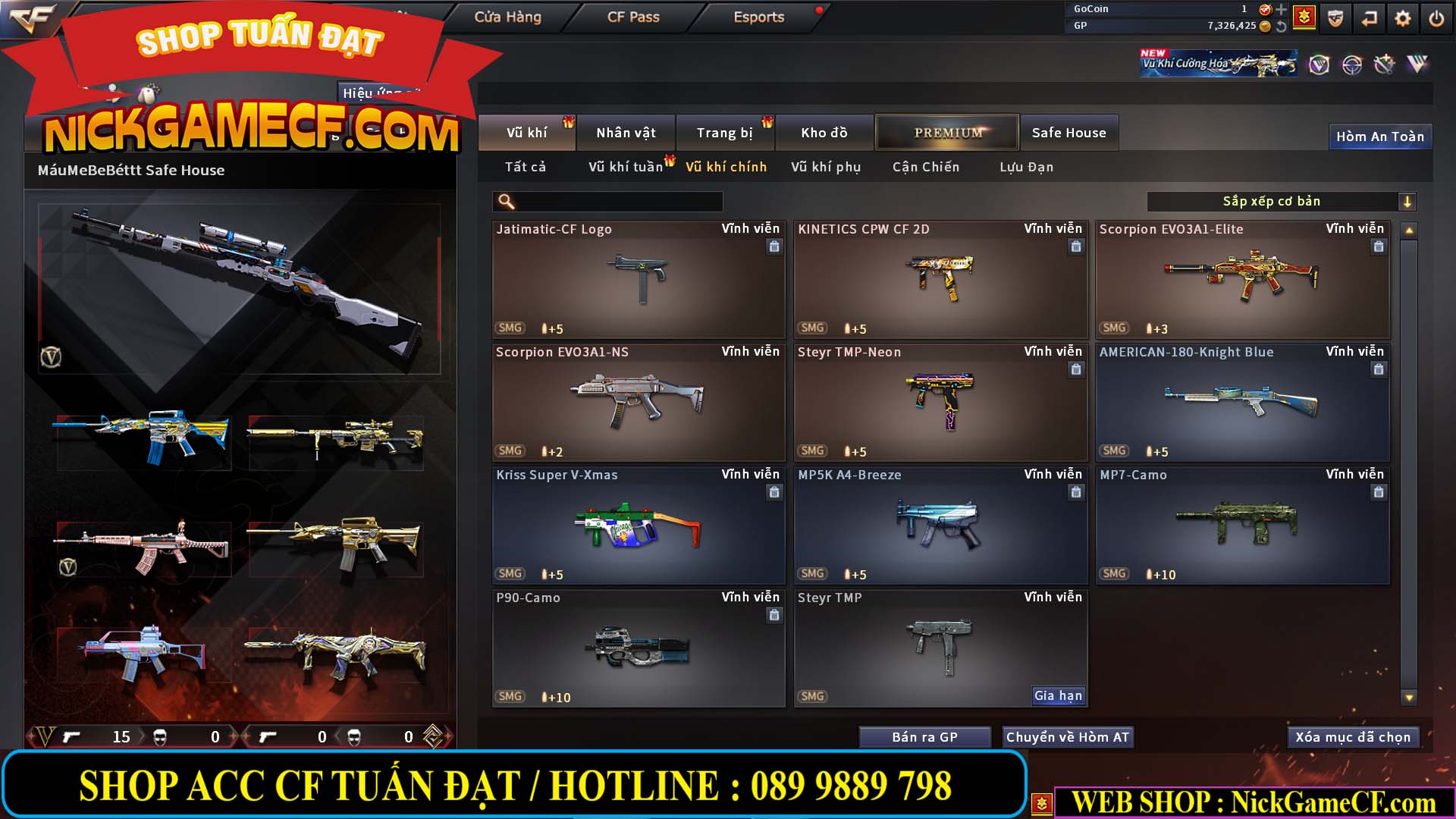 MÃ CF14927 - GIÁ : 2750K - CHIẾN C4 SIÊU XINH - VIP5