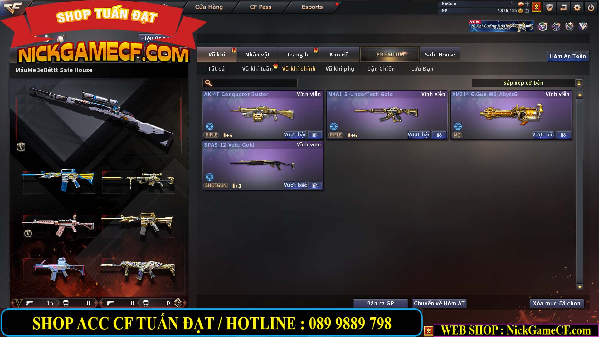 MÃ CF14927 - GIÁ : 2750K - CHIẾN C4 SIÊU XINH - VIP5