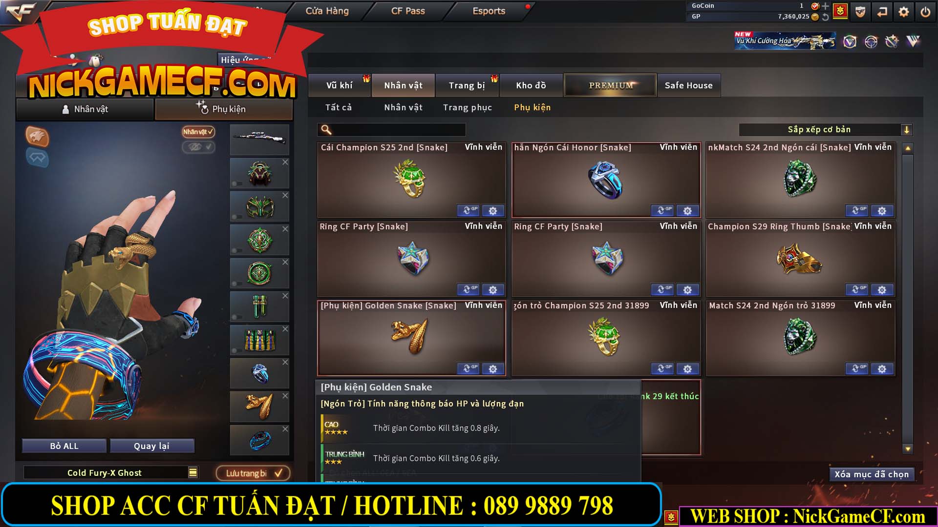 MÃ CF14927 - GIÁ : 2750K - CHIẾN C4 SIÊU XINH - VIP5