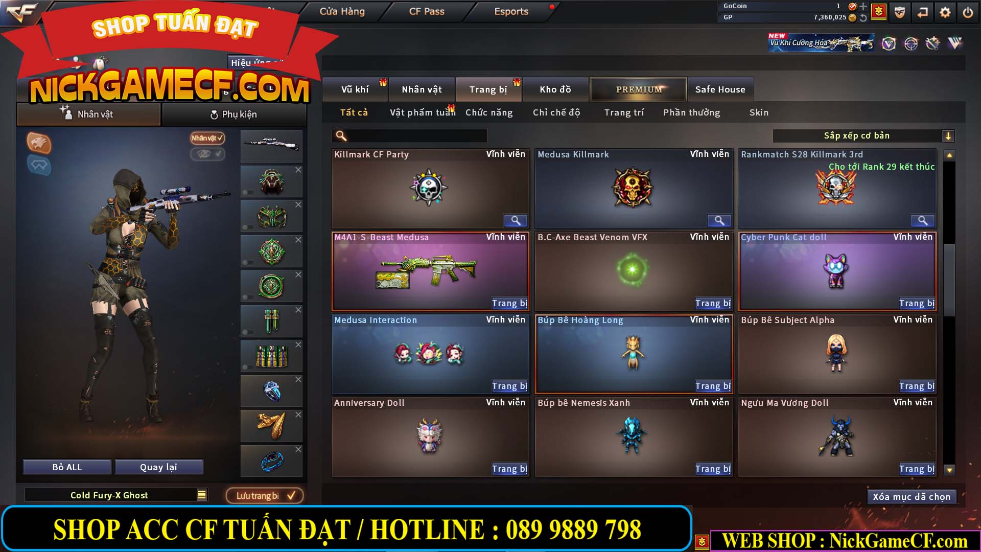 MÃ CF14927 - GIÁ : 2750K - CHIẾN C4 SIÊU XINH - VIP5