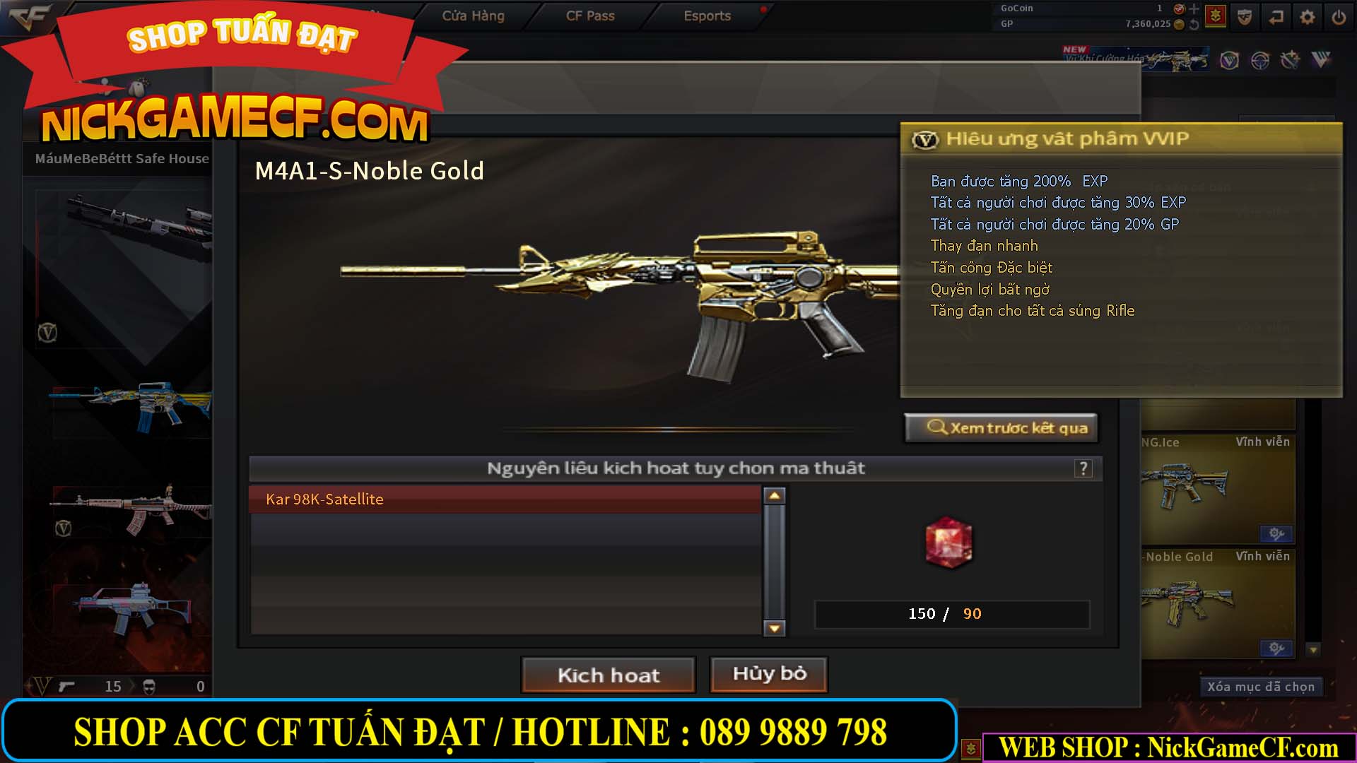 MÃ CF14927 - GIÁ : 2750K - CHIẾN C4 SIÊU XINH - VIP5