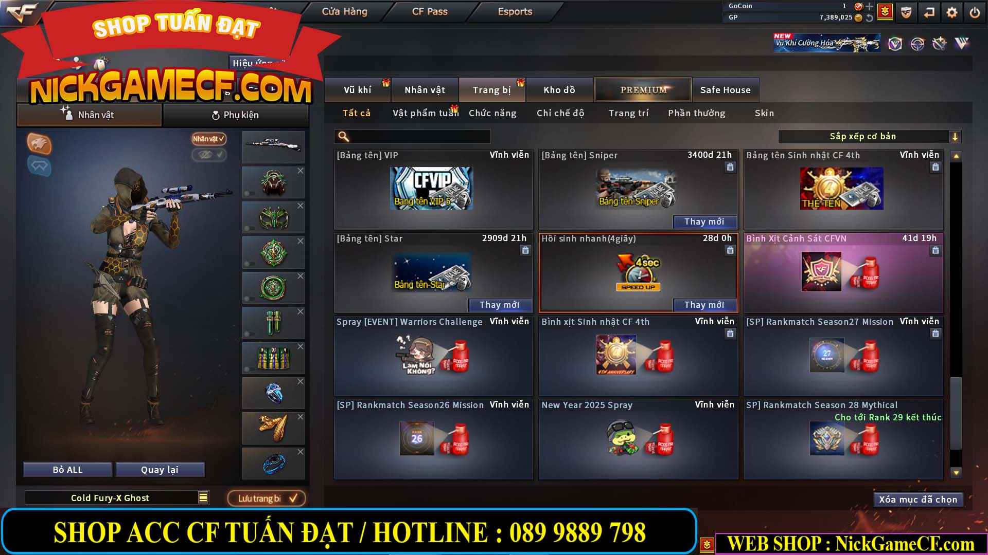 MÃ CF14927 - GIÁ : 2750K - CHIẾN C4 SIÊU XINH - VIP5