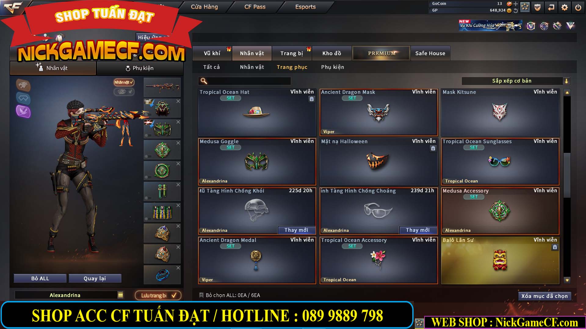 MÃ CF14933 - GIÁ : 5M2 - CHIẾN C4 XỊN XÒ - 27 VIP - VIP6