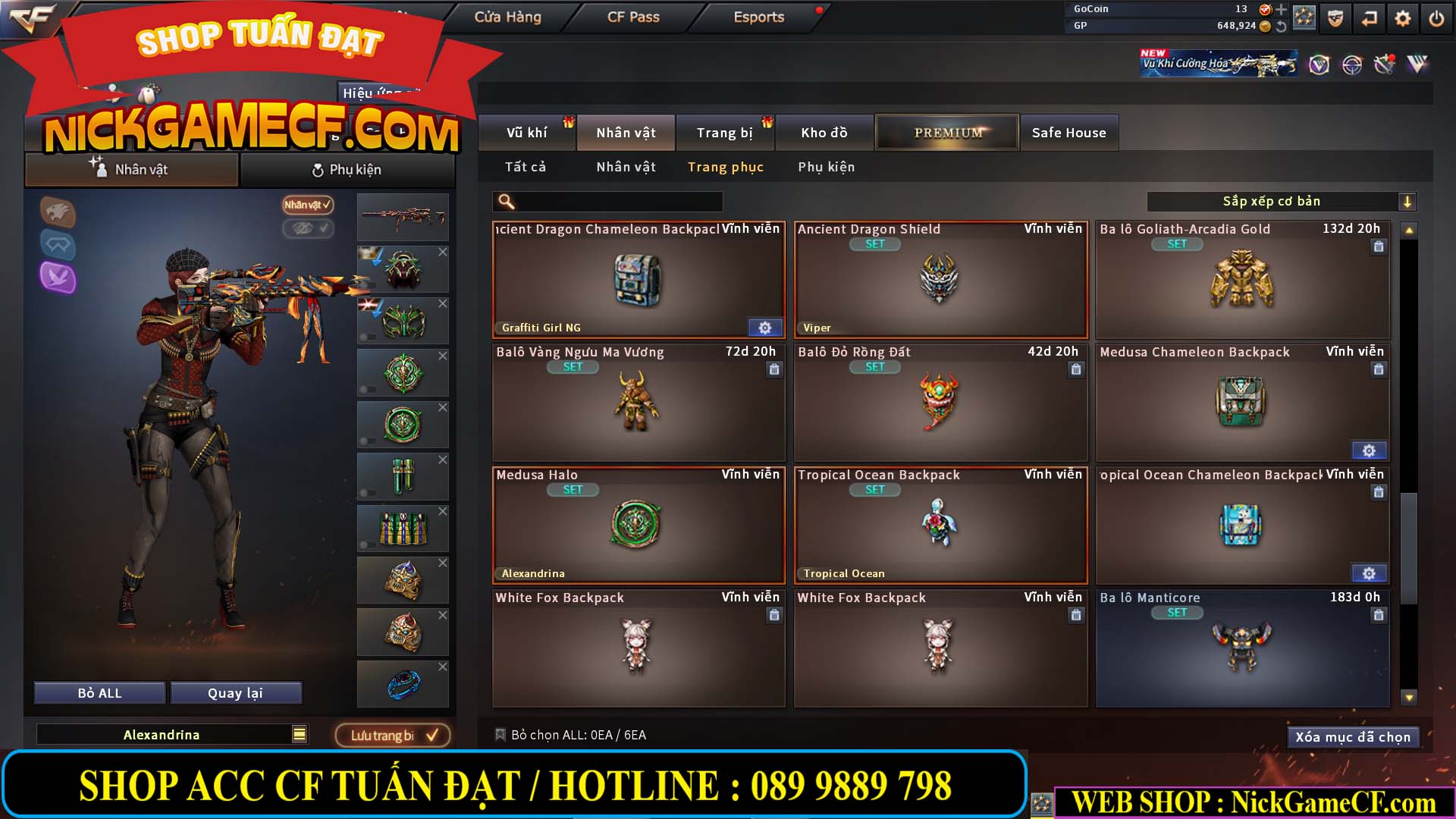 MÃ CF14933 - GIÁ : 5M2 - CHIẾN C4 XỊN XÒ - 27 VIP - VIP6