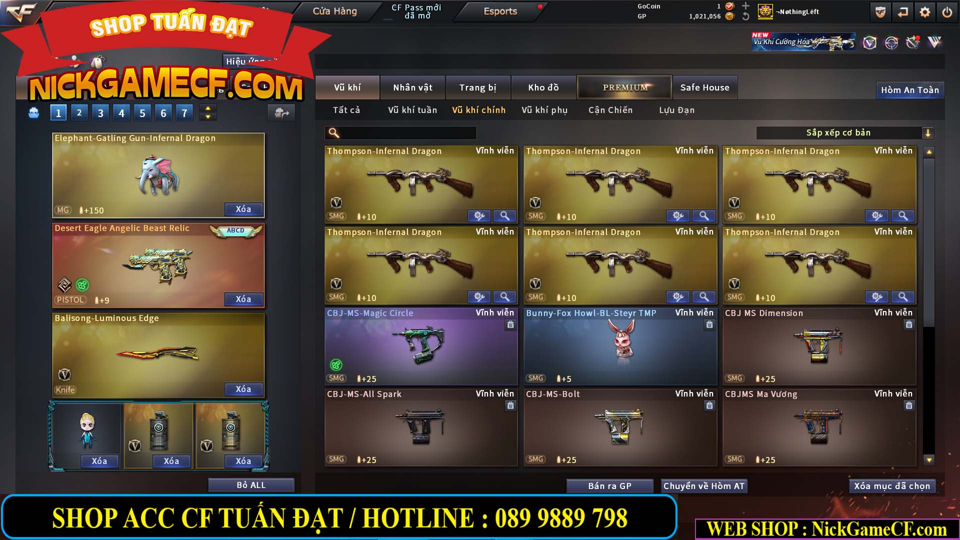 MÃ CF14939 - GIÁ : 15999K - ĐỈNH CHÓP FULL OPTIONS - VIP7