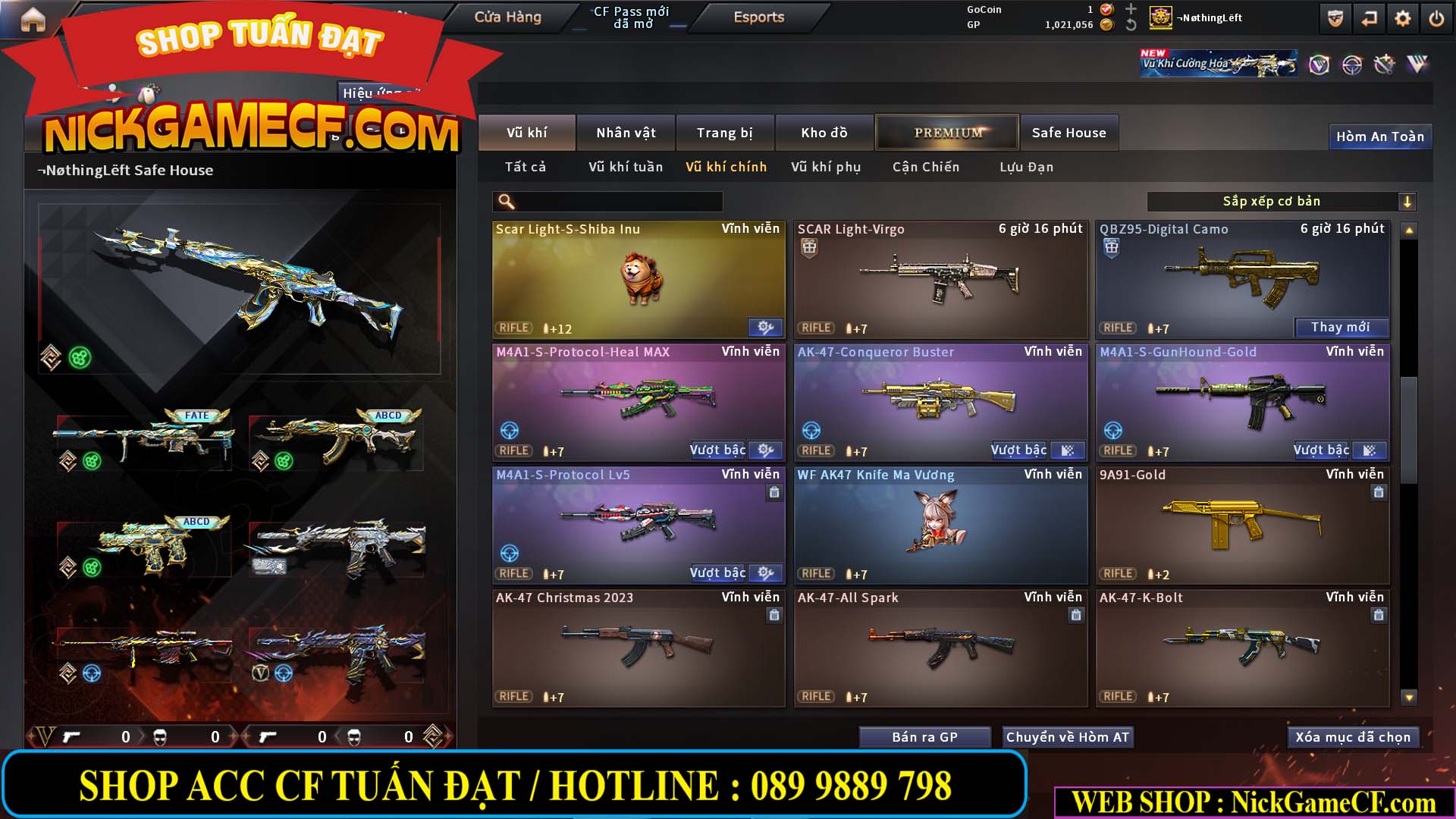 MÃ CF14939 - GIÁ : 15999K - ĐỈNH CHÓP FULL OPTIONS - VIP7