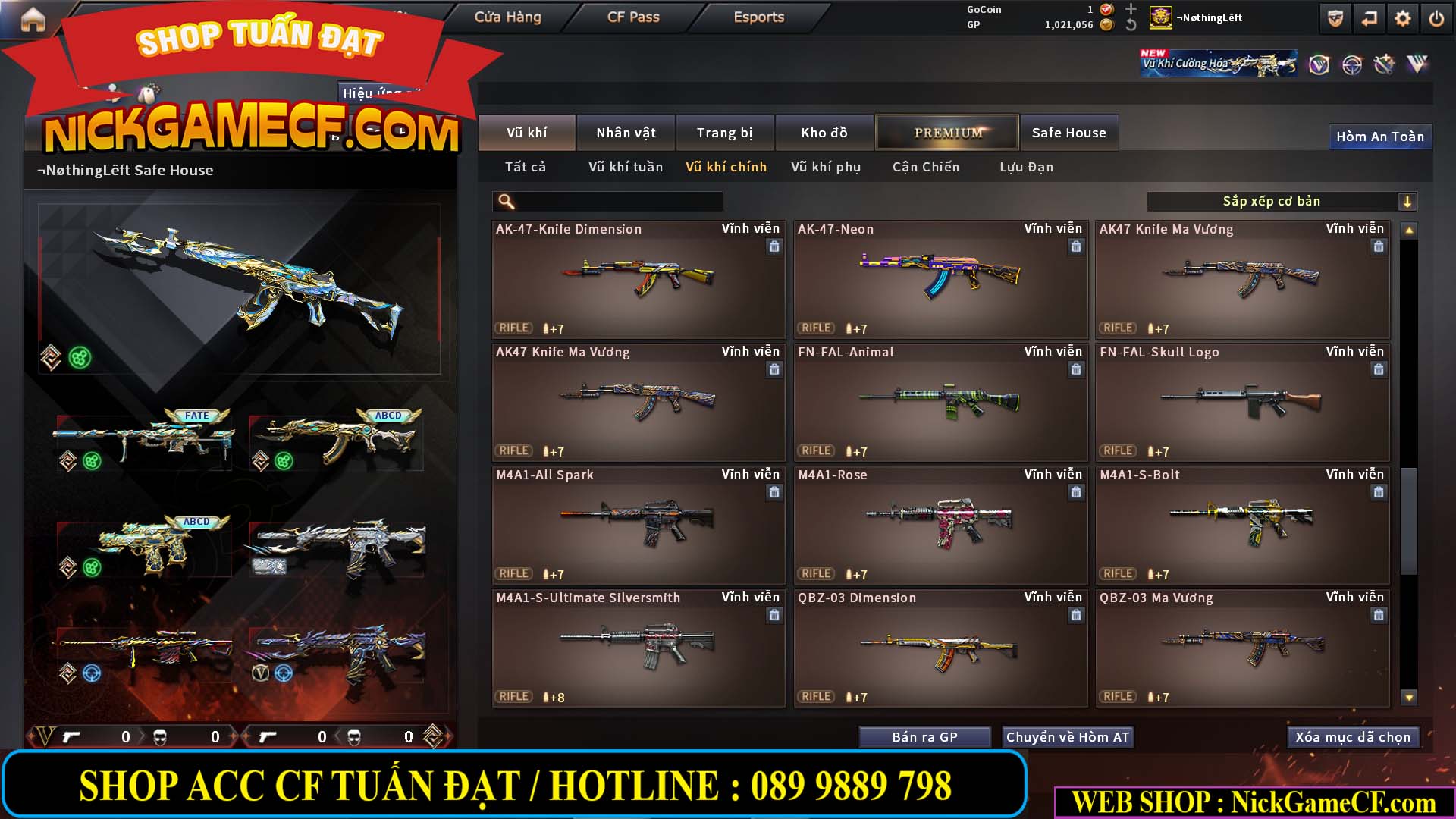 MÃ CF14939 - GIÁ : 15999K - ĐỈNH CHÓP FULL OPTIONS - VIP7