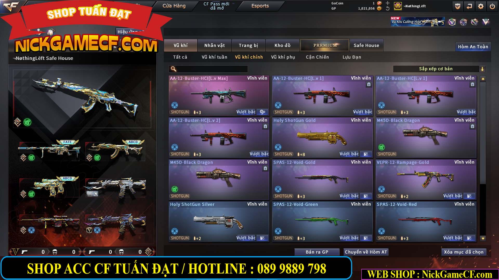 MÃ CF14939 - GIÁ : 15999K - ĐỈNH CHÓP FULL OPTIONS - VIP7