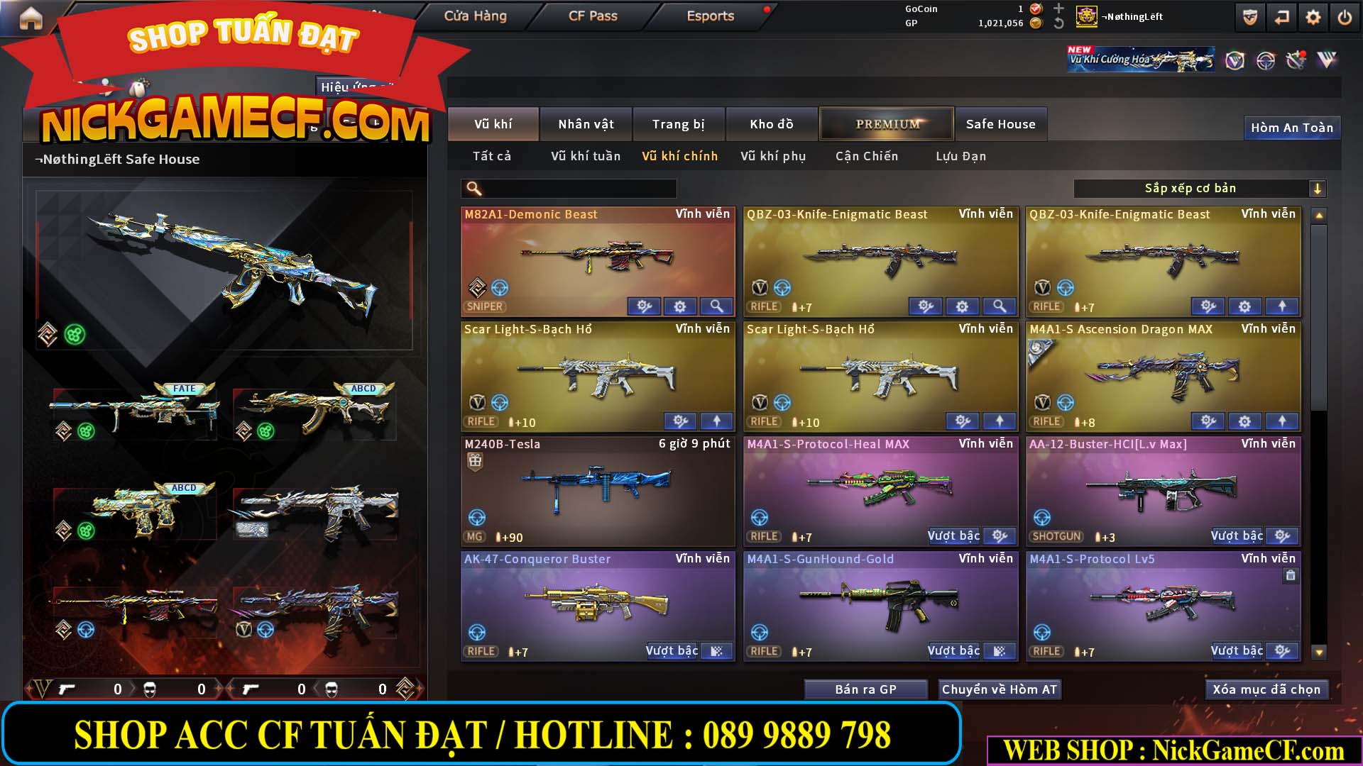 MÃ CF14939 - GIÁ : 15999K - ĐỈNH CHÓP FULL OPTIONS - VIP7