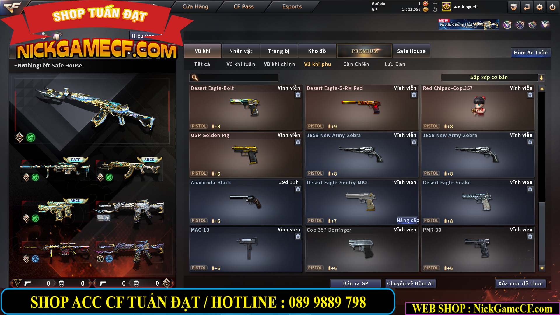 MÃ CF14939 - GIÁ : 15999K - ĐỈNH CHÓP FULL OPTIONS - VIP7