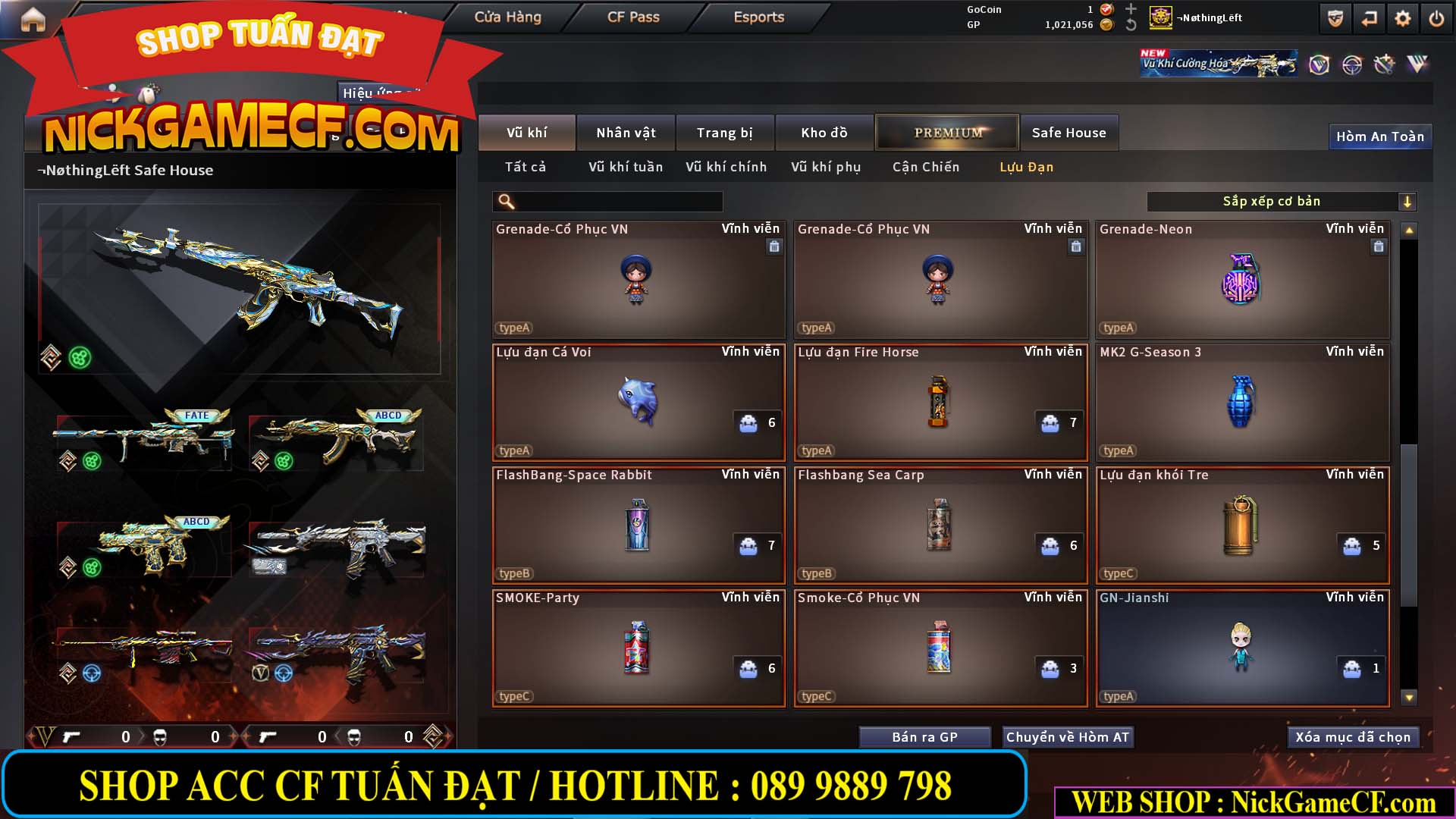 MÃ CF14939 - GIÁ : 15999K - ĐỈNH CHÓP FULL OPTIONS - VIP7