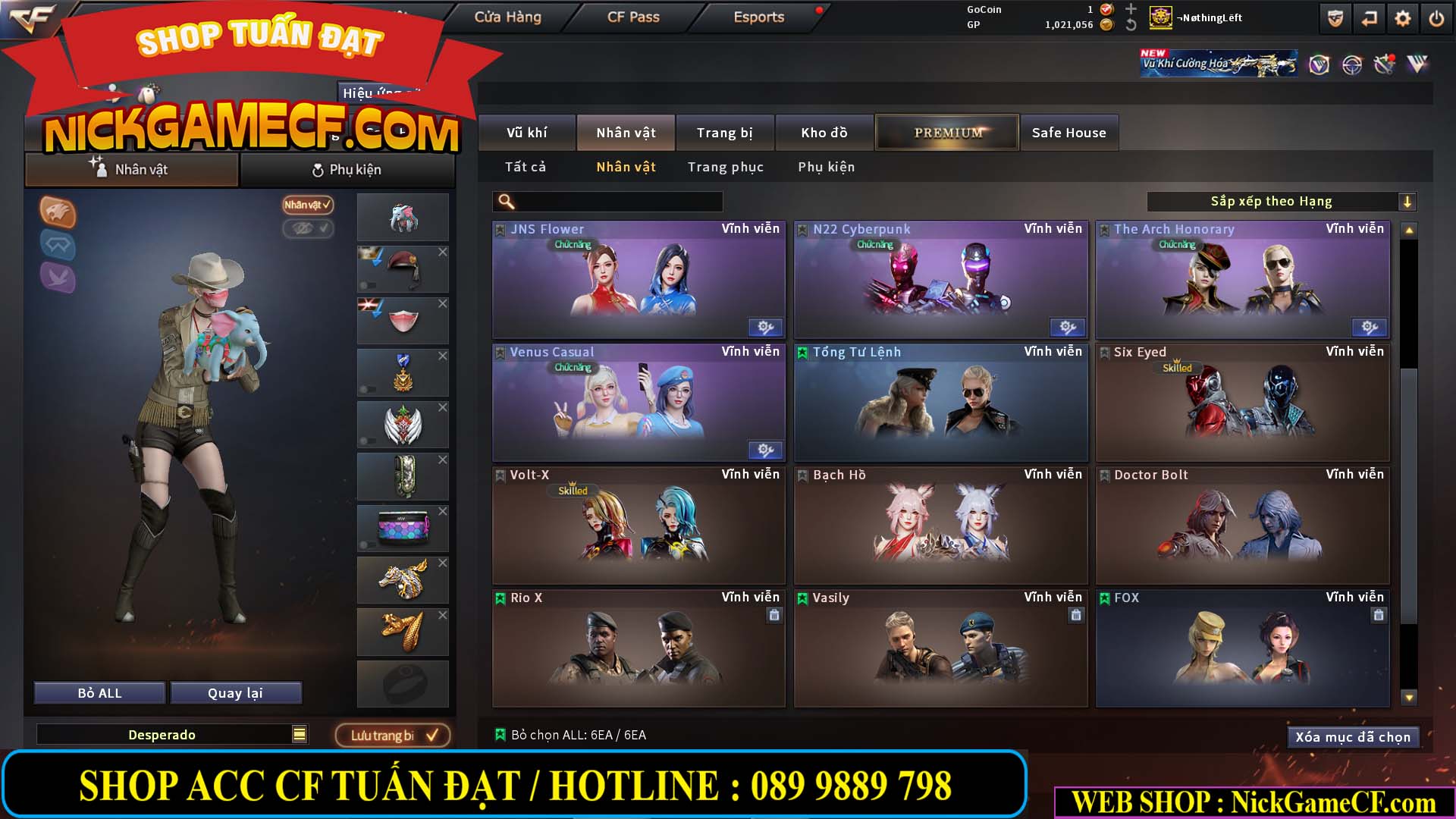 MÃ CF14939 - GIÁ : 15999K - ĐỈNH CHÓP FULL OPTIONS - VIP7