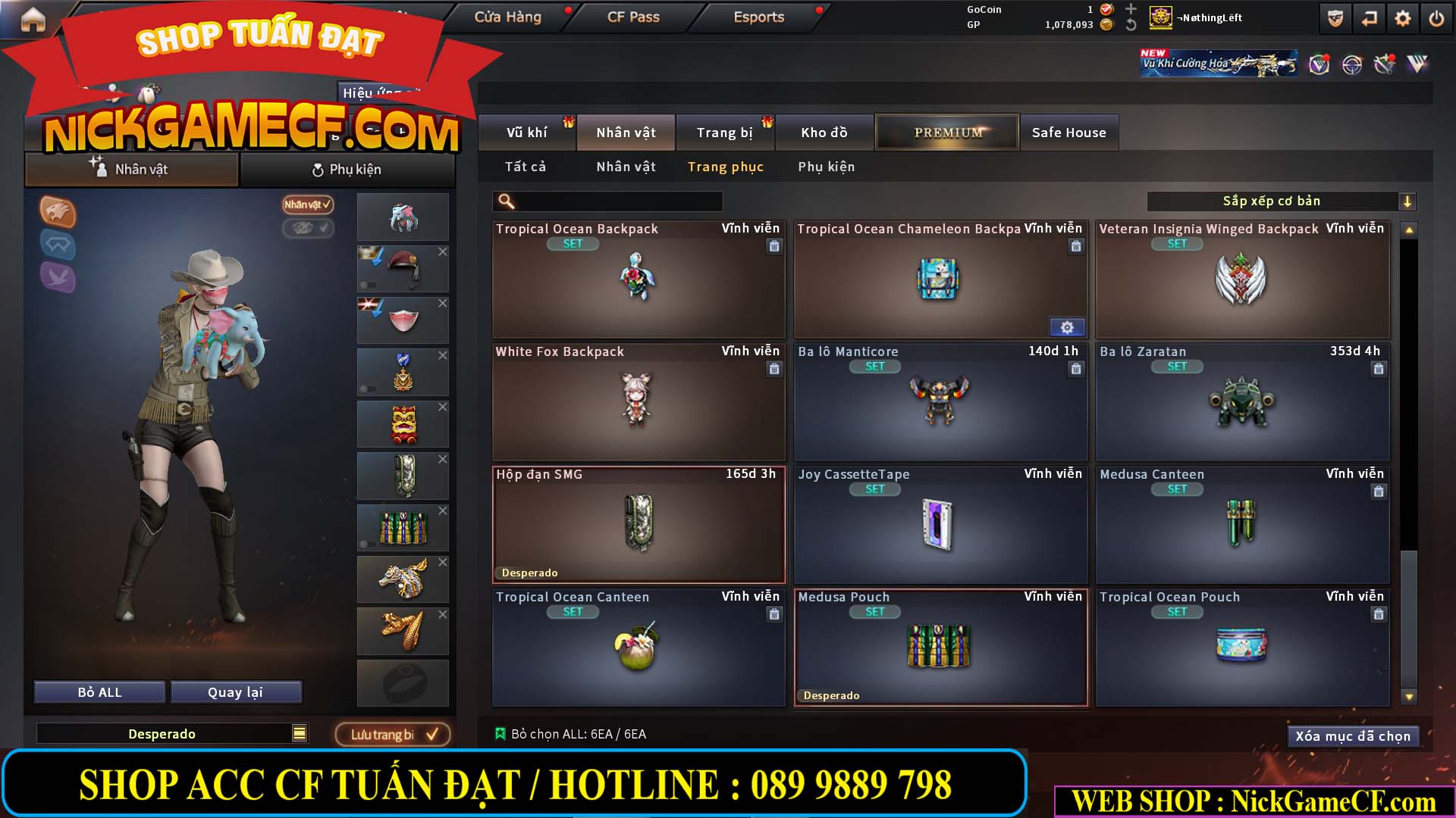 MÃ CF14939 - GIÁ : 15999K - ĐỈNH CHÓP FULL OPTIONS - VIP7