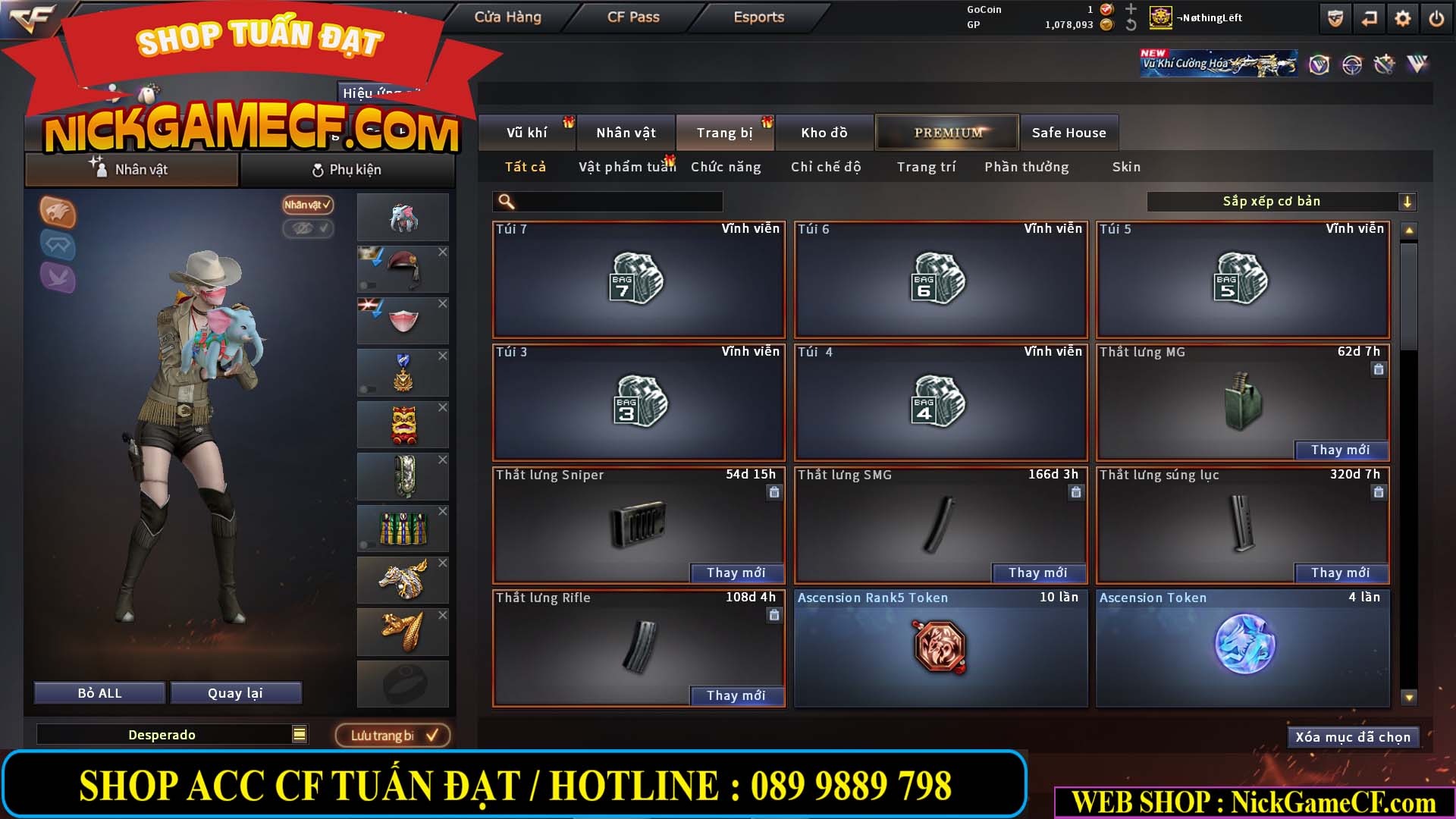 MÃ CF14939 - GIÁ : 15999K - ĐỈNH CHÓP FULL OPTIONS - VIP7