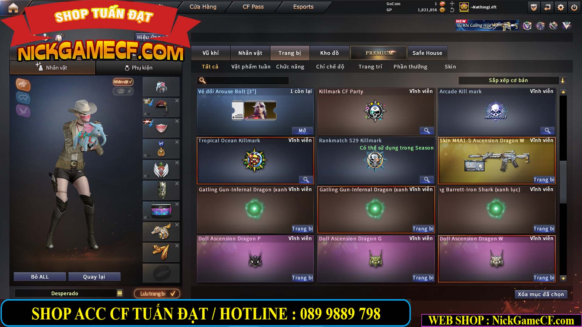 MÃ CF14939 - GIÁ : 15999K - ĐỈNH CHÓP FULL OPTIONS - VIP7