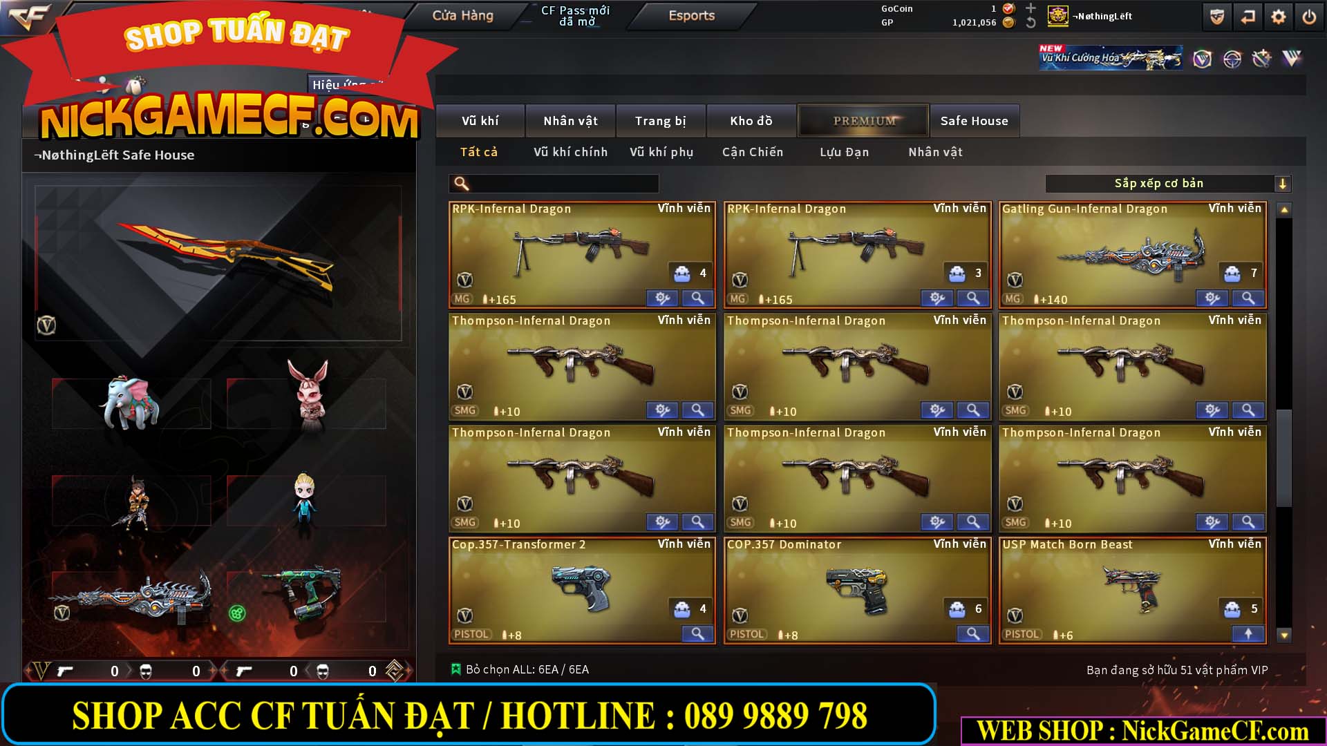 MÃ CF14939 - GIÁ : 15999K - ĐỈNH CHÓP FULL OPTIONS - VIP7