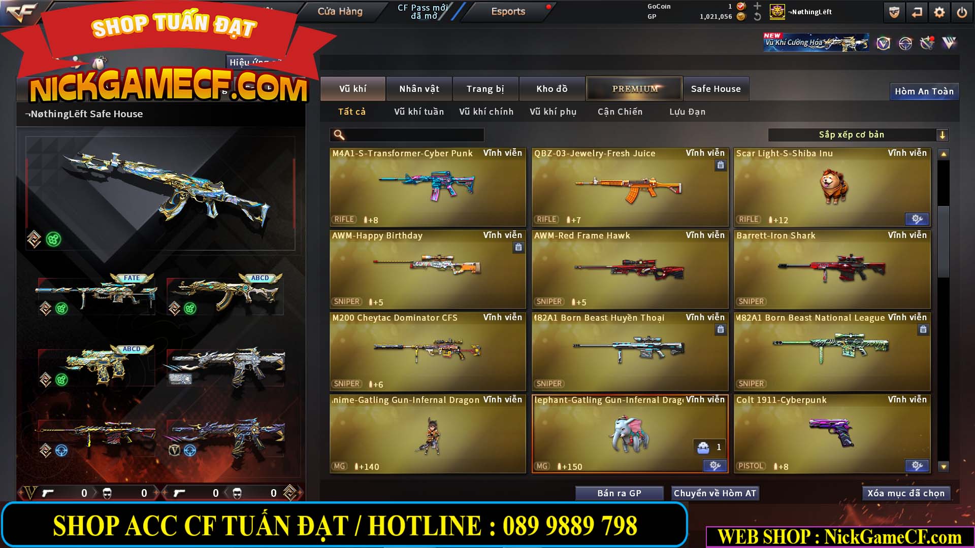 MÃ CF14939 - GIÁ : 15999K - ĐỈNH CHÓP FULL OPTIONS - VIP7