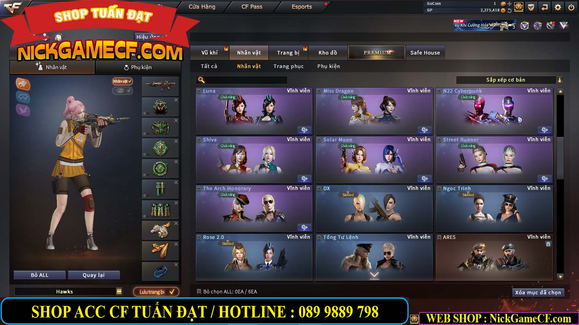 MÃ CF14941 - GIÁ : 4250K - CHIẾN C4 ĐẸP - 29 VIP - VIP5