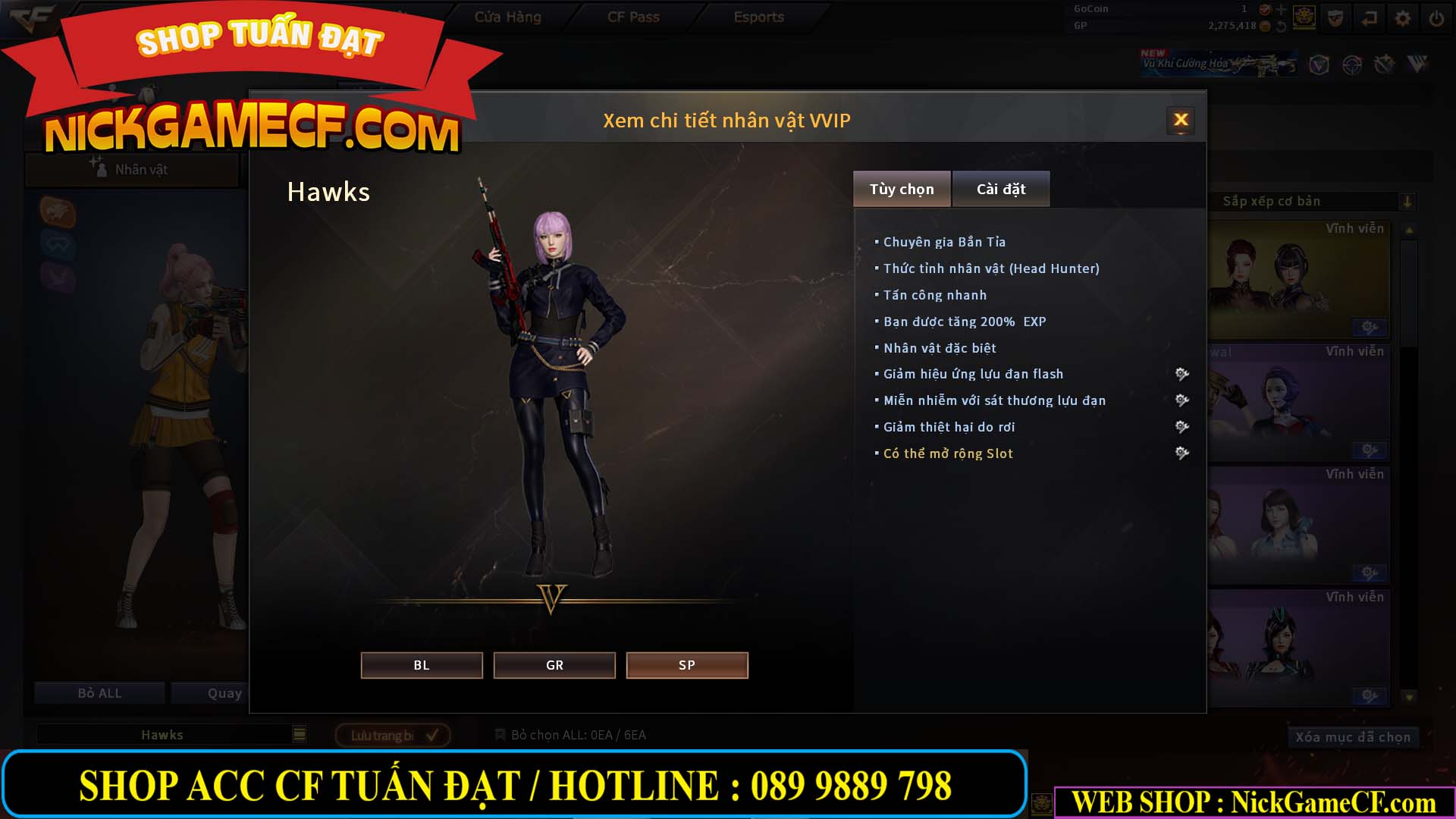 MÃ CF14941 - GIÁ : 4250K - CHIẾN C4 ĐẸP - 29 VIP - VIP5