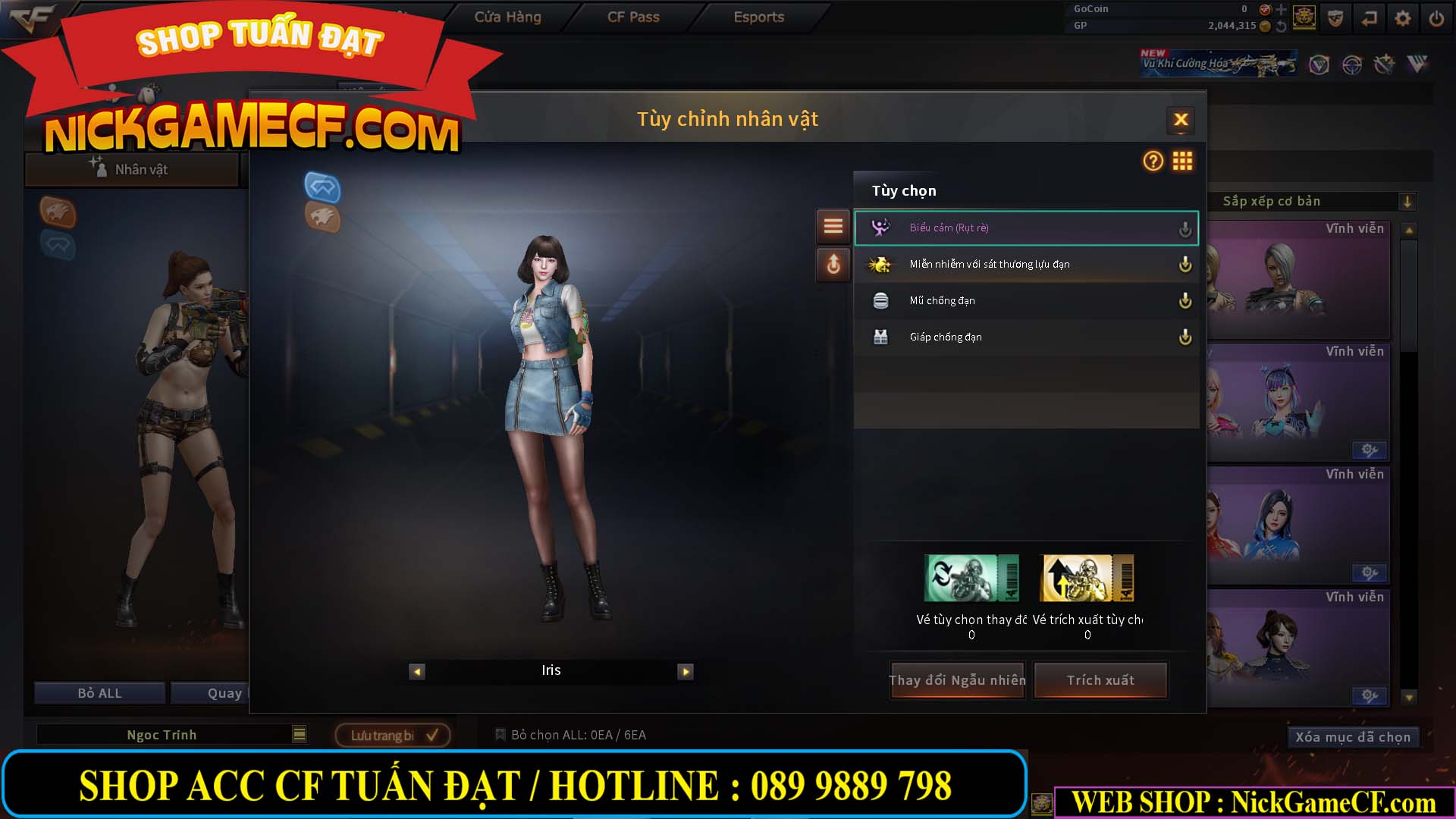 MÃ CF14941 - GIÁ : 4250K - CHIẾN C4 ĐẸP - 29 VIP - VIP5