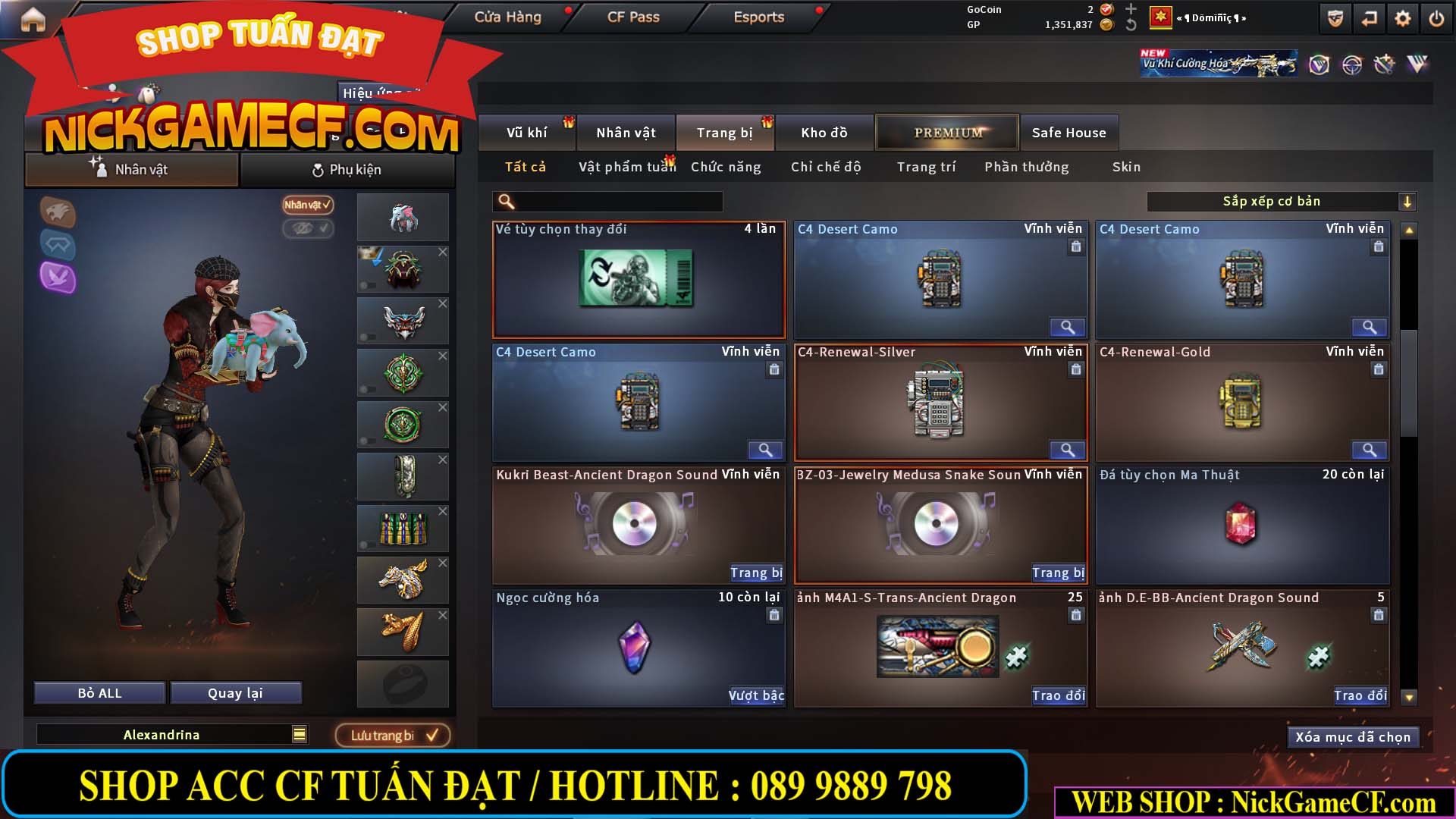 MÃ CF14942 - GIÁ : 8888K - CHIẾN FULL ZOM XỊN XÒ - VIP6