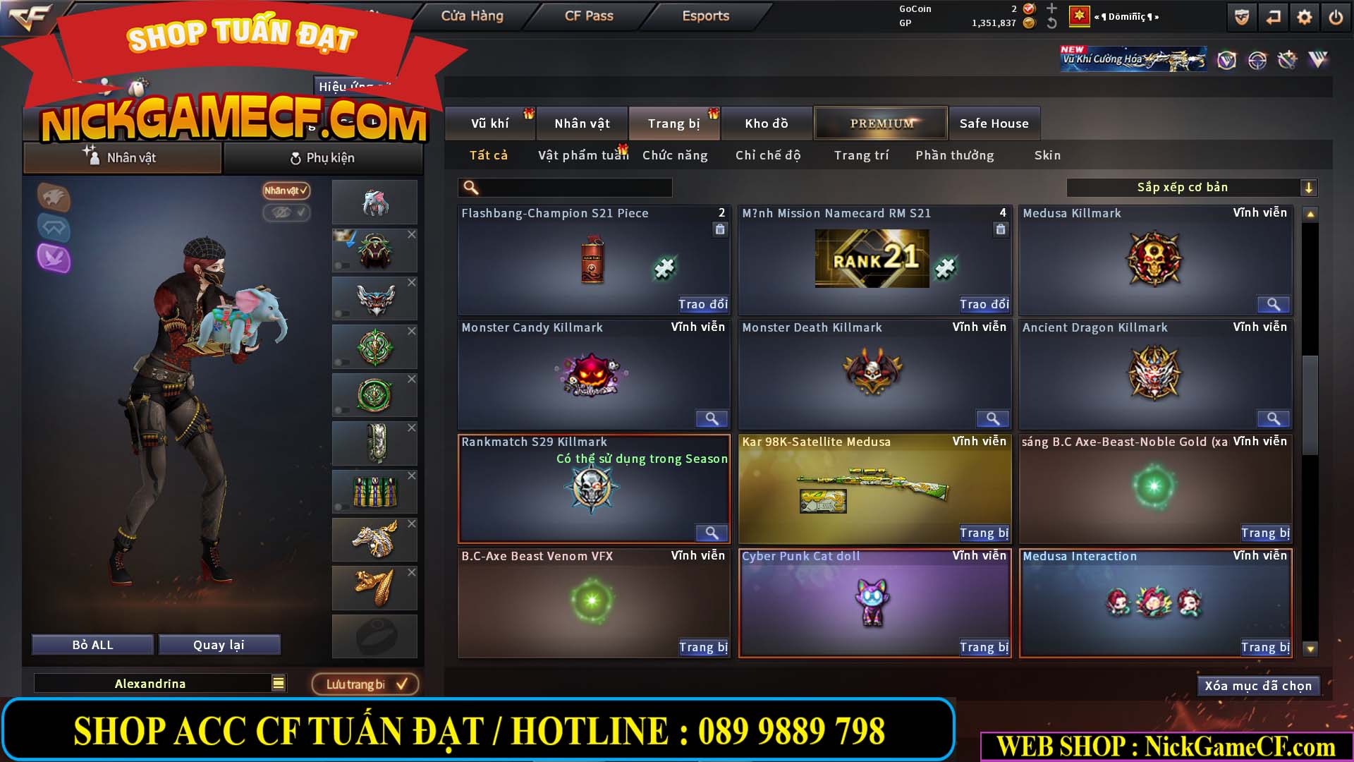 MÃ CF14942 - GIÁ : 8888K - CHIẾN FULL ZOM XỊN XÒ - VIP6