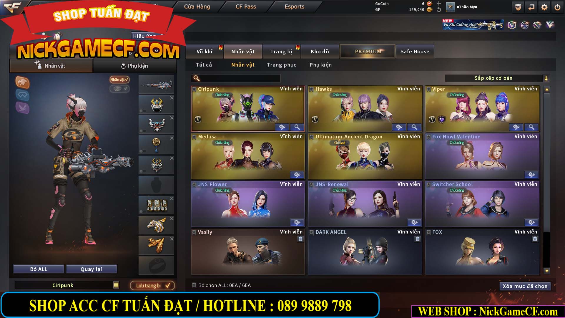 MÃ CF14946 - GIÁ : 1699K - NHỎ XINH XINH - VIP4