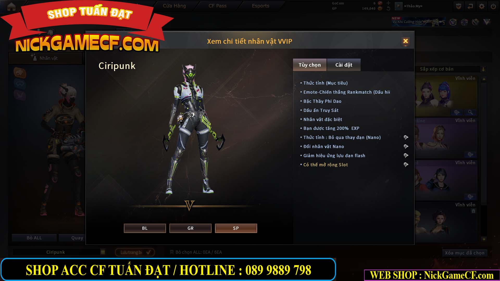 MÃ CF14946 - GIÁ : 1699K - NHỎ XINH XINH - VIP4