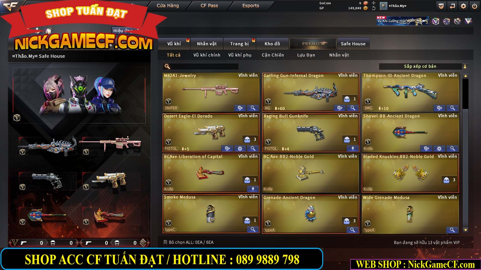 MÃ CF14946 - GIÁ : 1699K - NHỎ XINH XINH - VIP4