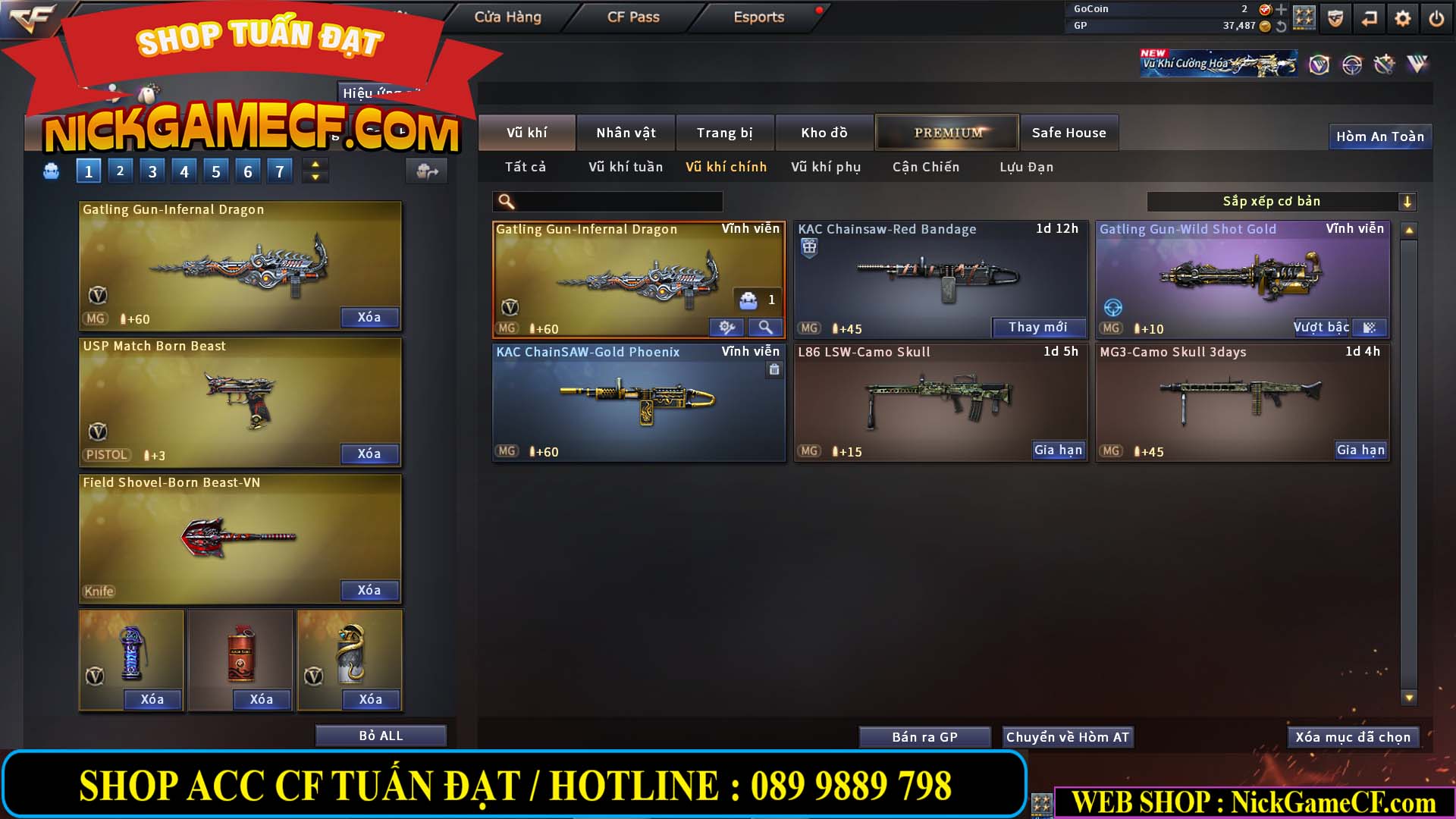 MÃ CF14957 - GIÁ : 2250K - SIÊU XINH - 18 VIP - VIP4