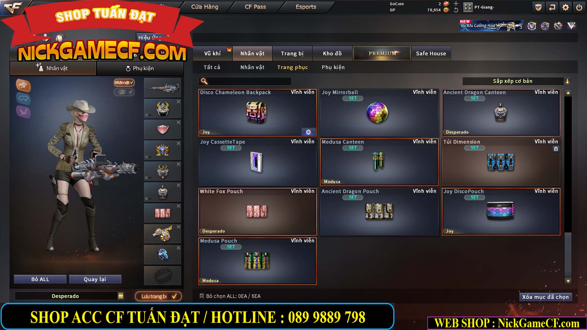 MÃ CF14957 - GIÁ : 2250K - SIÊU XINH - 18 VIP - VIP4