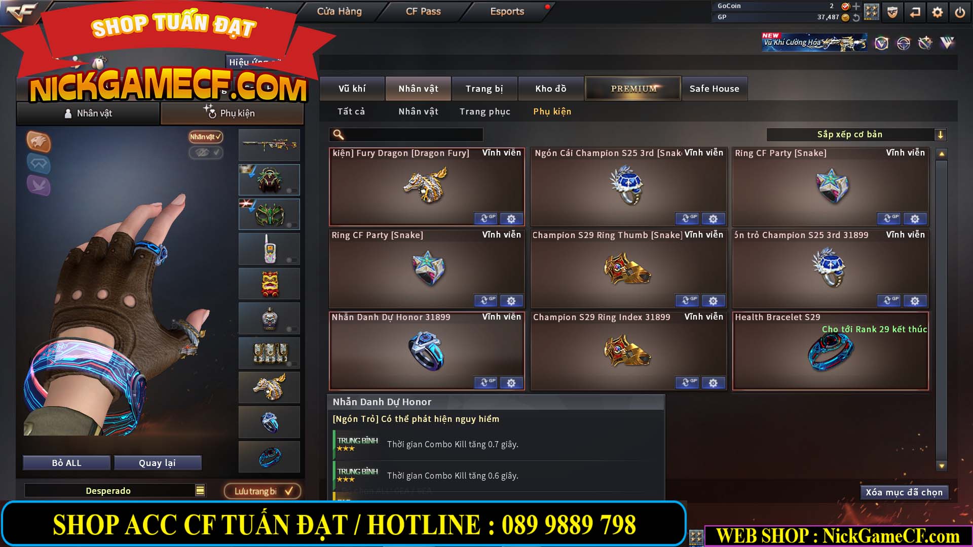 MÃ CF14957 - GIÁ : 2250K - SIÊU XINH - 18 VIP - VIP4