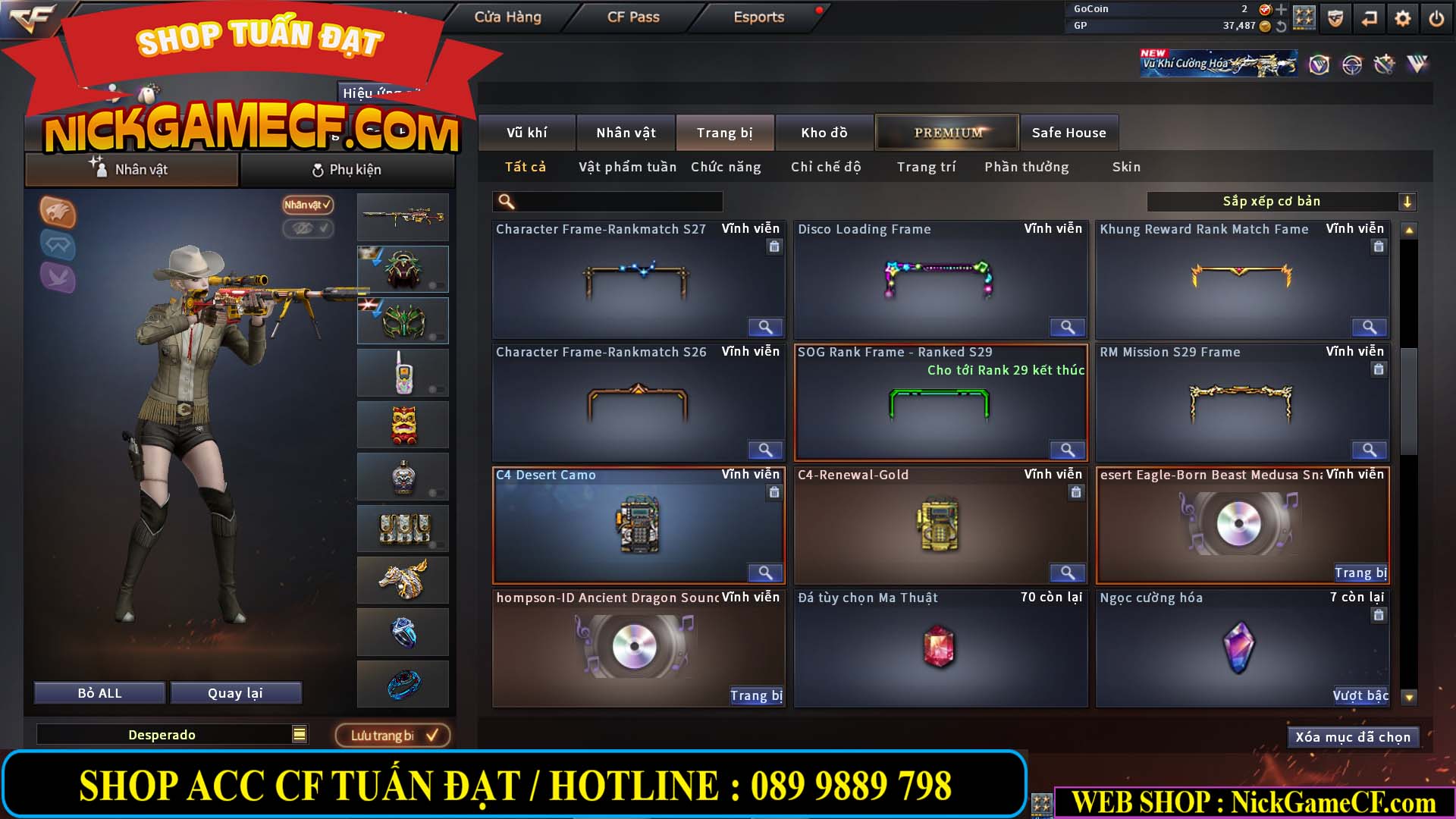 MÃ CF14957 - GIÁ : 2250K - SIÊU XINH - 18 VIP - VIP4