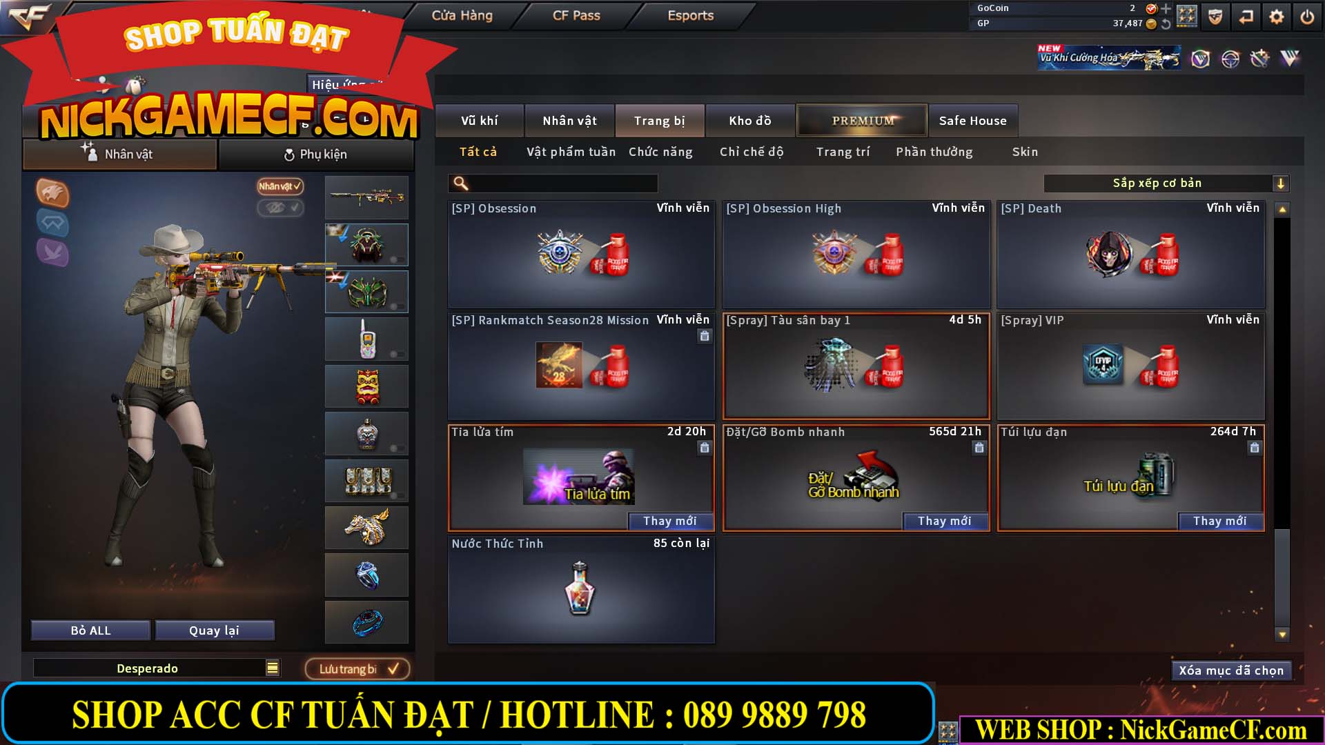 MÃ CF14957 - GIÁ : 2250K - SIÊU XINH - 18 VIP - VIP4