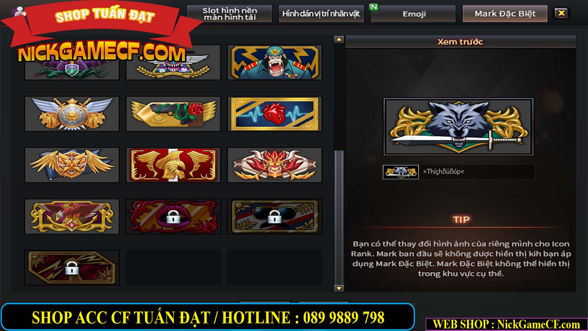 MÃ CF14958 - GIÁ : 8999K - CHIẾN C4 - AI - ZOM THỦ - 61 VIP - VIP7