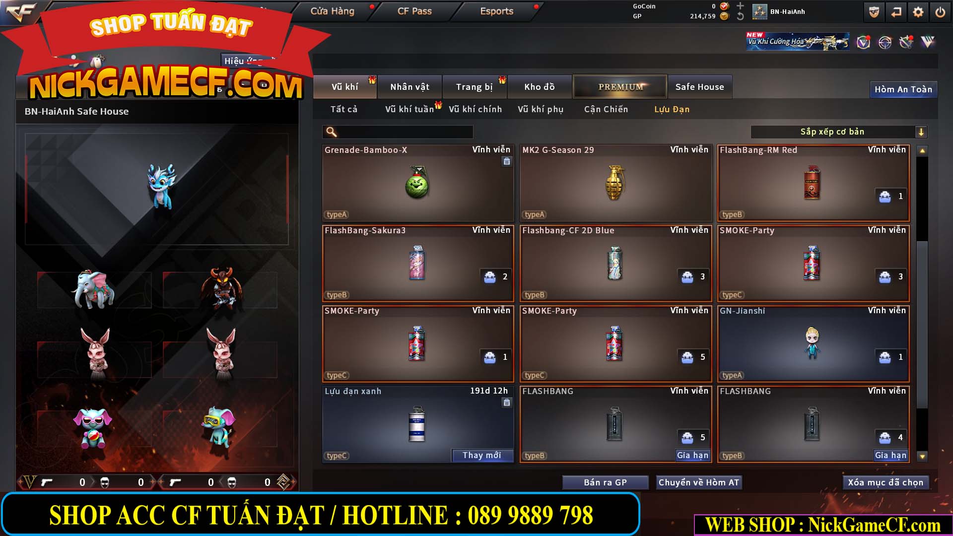 MÃ CF14960 - GIÁ : 2999K - CHIẾN ZOM SIÊU CUTE - GẦN VIP5