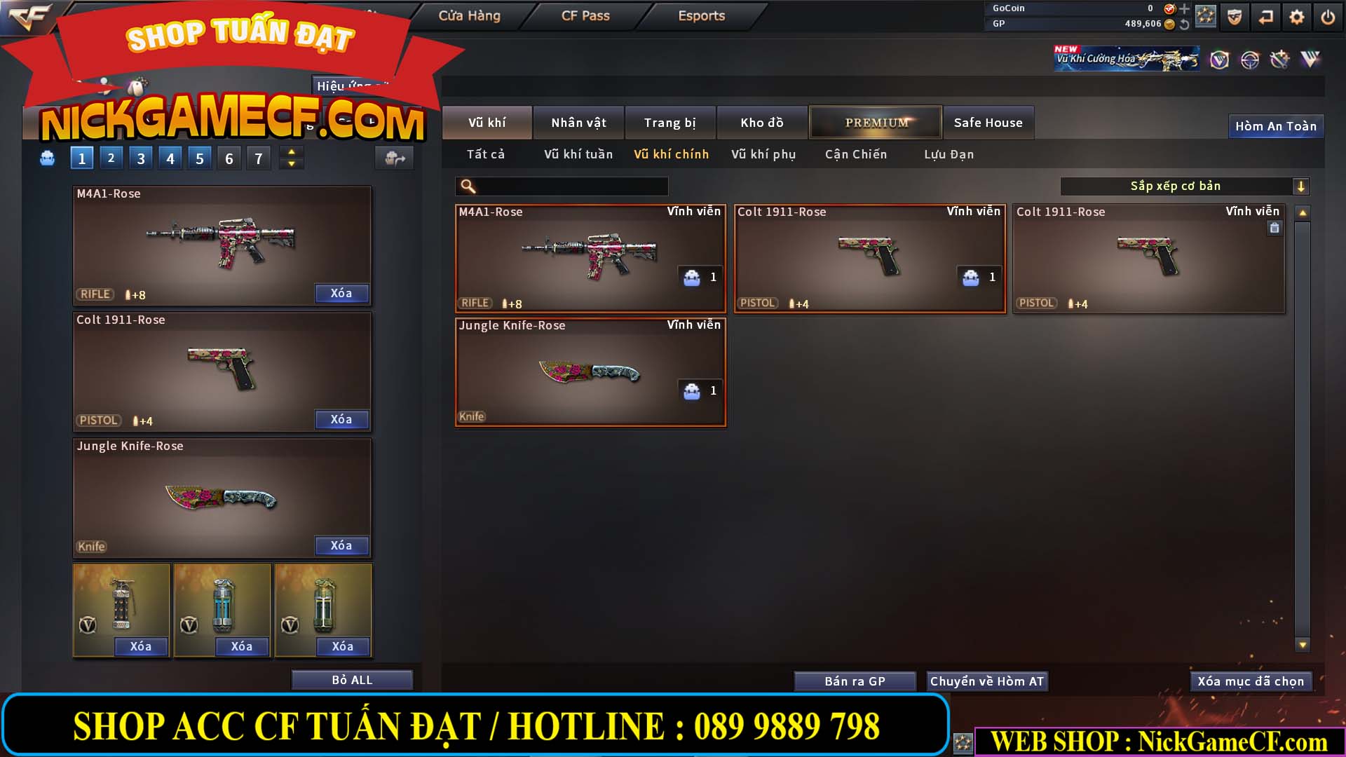 MÃ CF14962 - GIÁ : 2999K - CHIẾN C4 SIÊU XINH - 23 VIP - VIP5