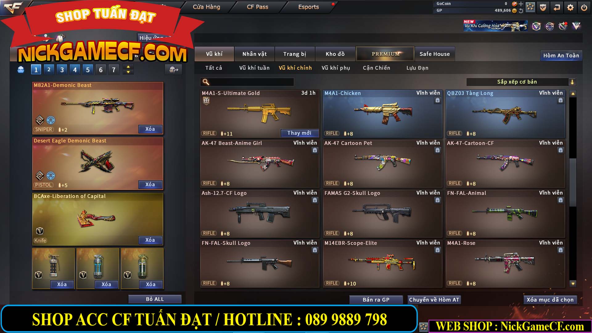 MÃ CF14962 - GIÁ : 2999K - CHIẾN C4 SIÊU XINH - 23 VIP - VIP5