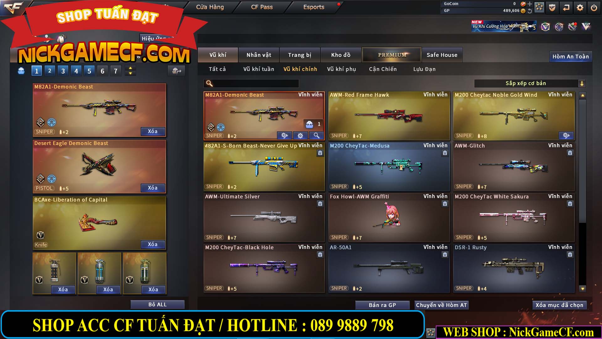 MÃ CF14962 - GIÁ : 2999K - CHIẾN C4 SIÊU XINH - 23 VIP - VIP5