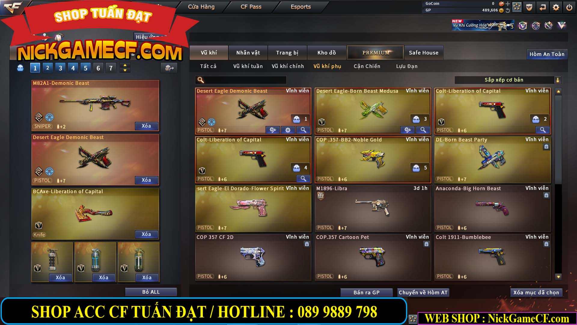 MÃ CF14962 - GIÁ : 2999K - CHIẾN C4 SIÊU XINH - 23 VIP - VIP5