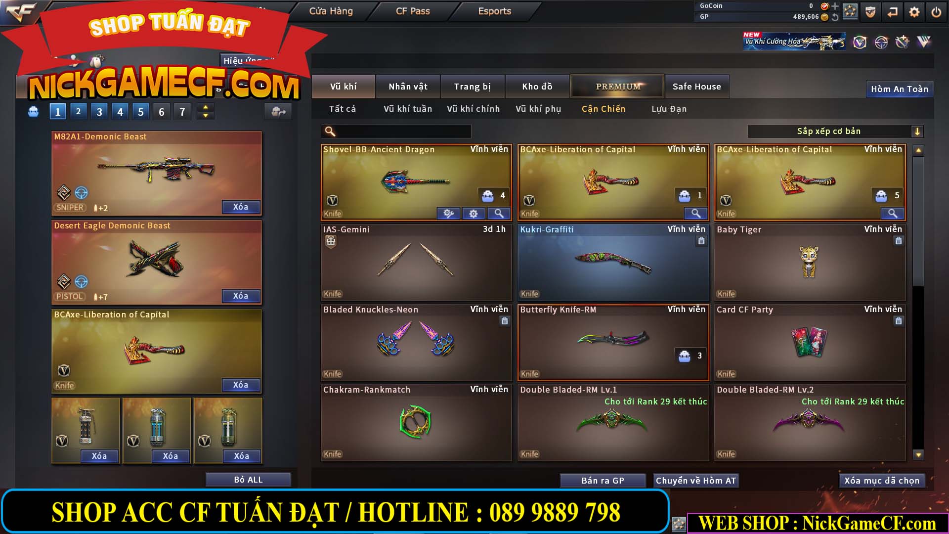 MÃ CF14962 - GIÁ : 2999K - CHIẾN C4 SIÊU XINH - 23 VIP - VIP5