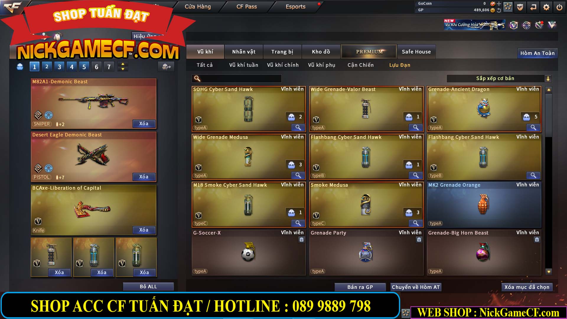 MÃ CF14962 - GIÁ : 2999K - CHIẾN C4 SIÊU XINH - 23 VIP - VIP5