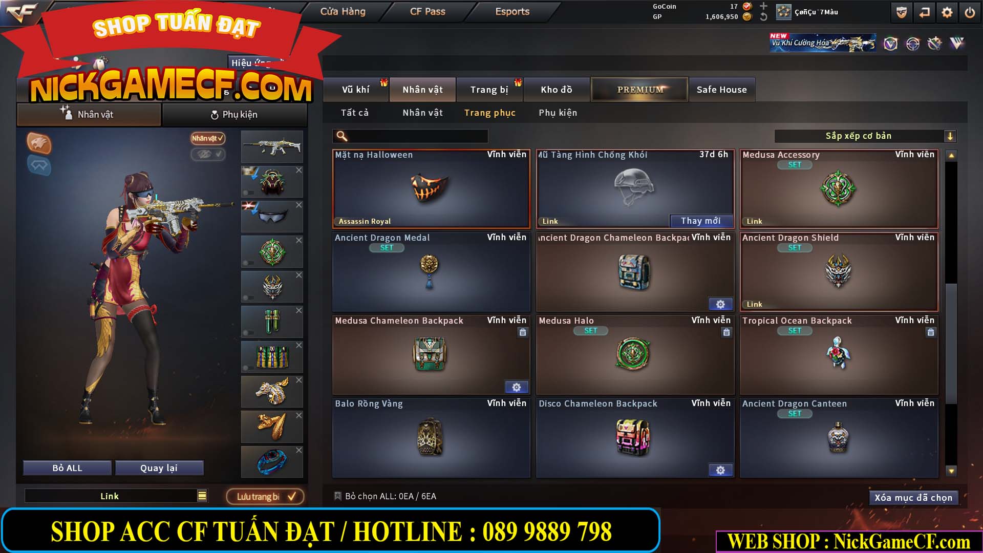 MÃ CF14962 - GIÁ : 2999K - CHIẾN C4 SIÊU XINH - 23 VIP - VIP5