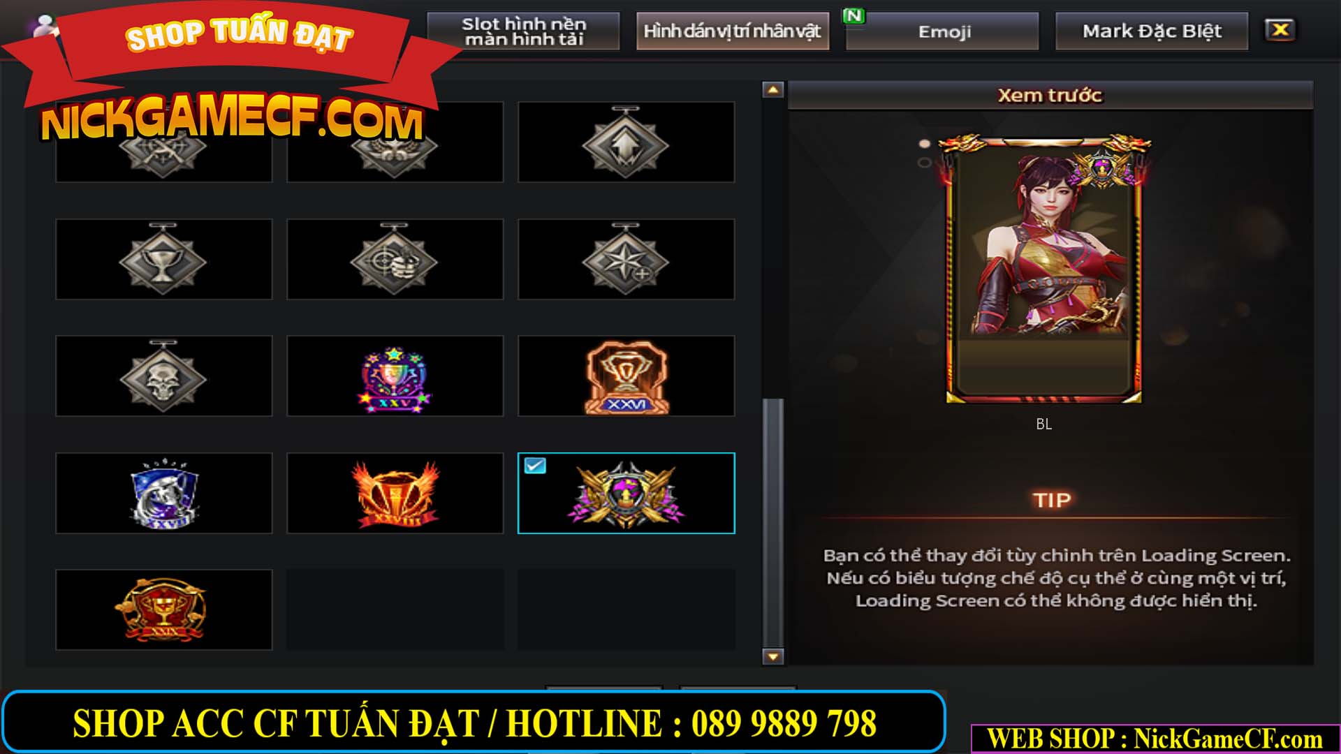 MÃ CF14962 - GIÁ : 2999K - CHIẾN C4 SIÊU XINH - 23 VIP - VIP5