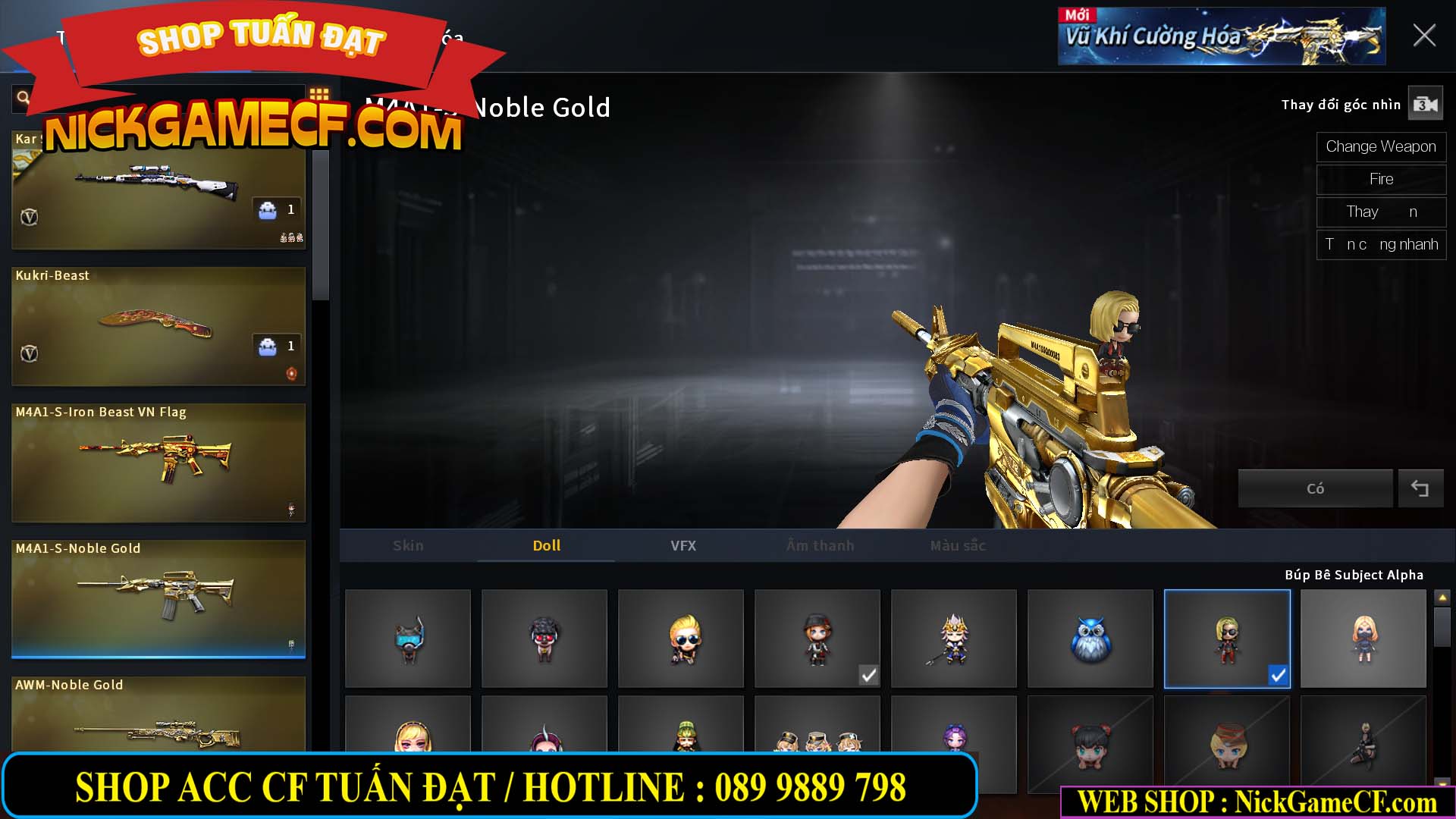 MÃ CF14975 - GIÁ : 1450K - CHIẾN C4 SIÊU NHỎ XINH